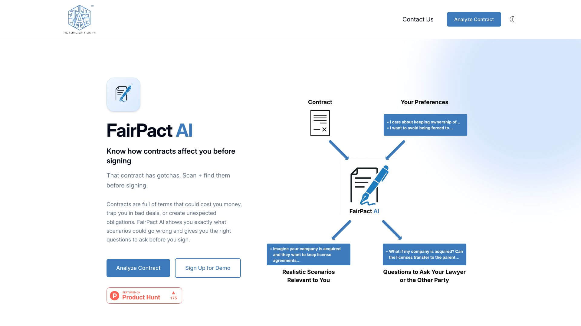 FairPact AI screenshot