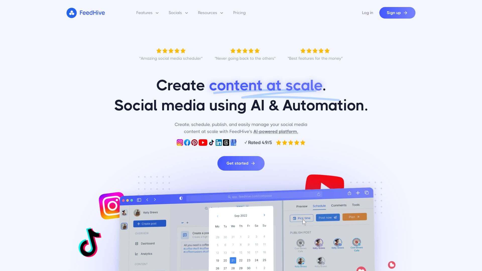 FeedHive screenshot