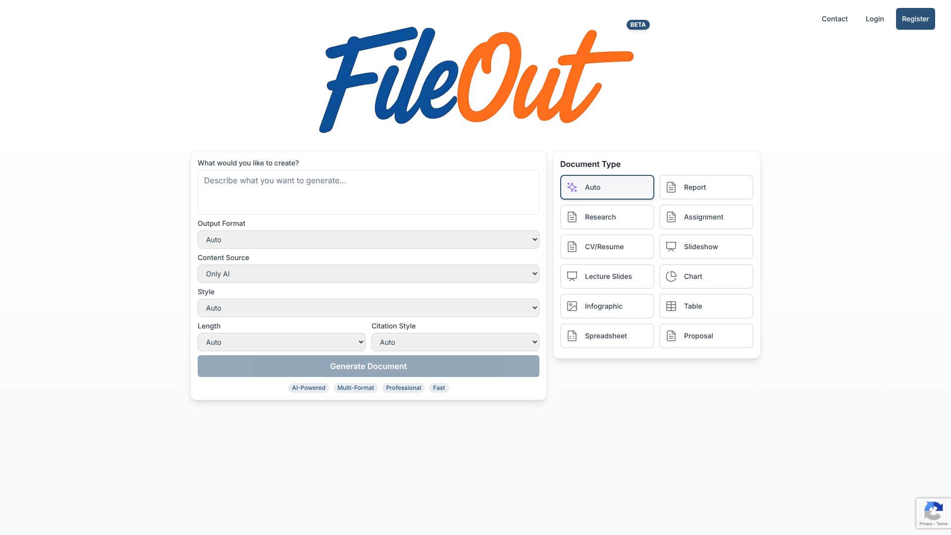 FileOut screenshot