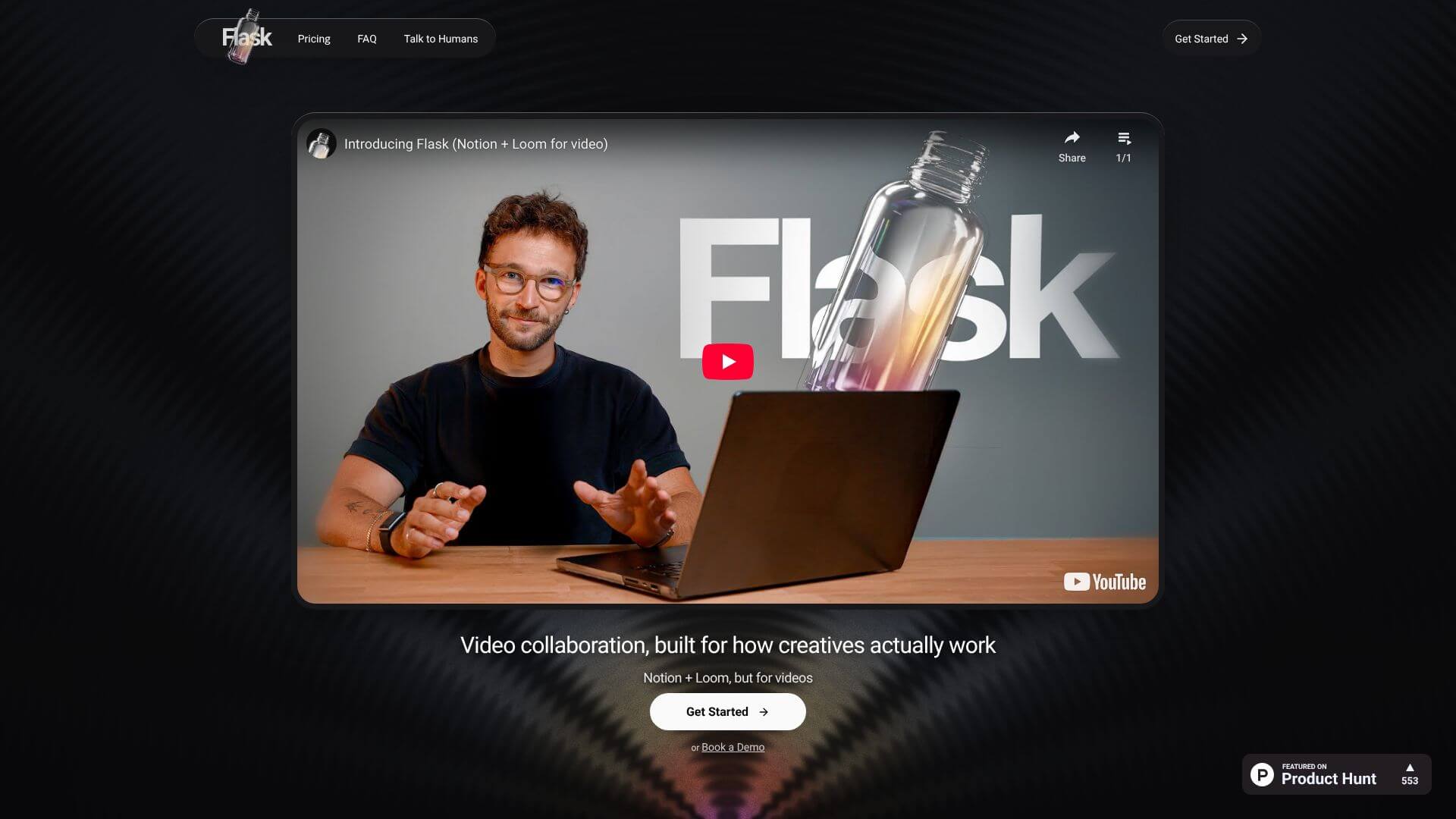 Flask screenshot