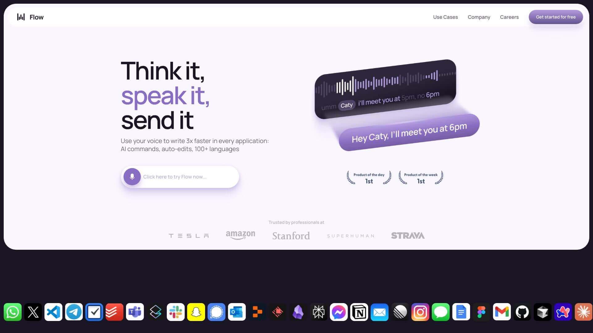 Flowvoice screenshot