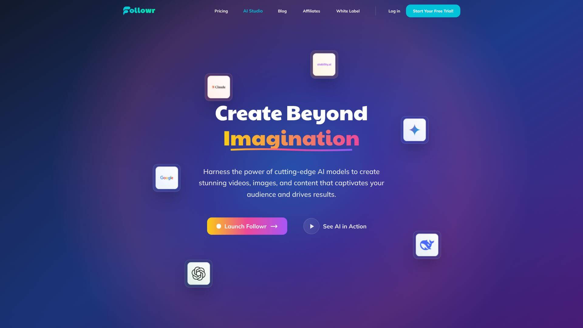 Followr AI Studio & Avatars screenshot