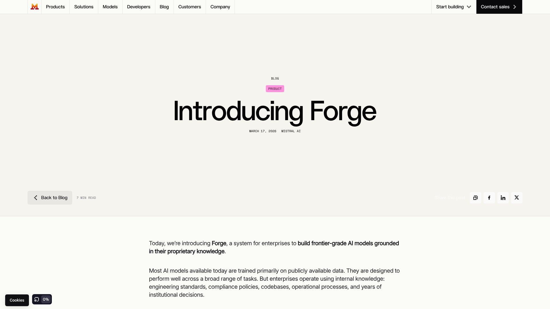 Forge screenshot