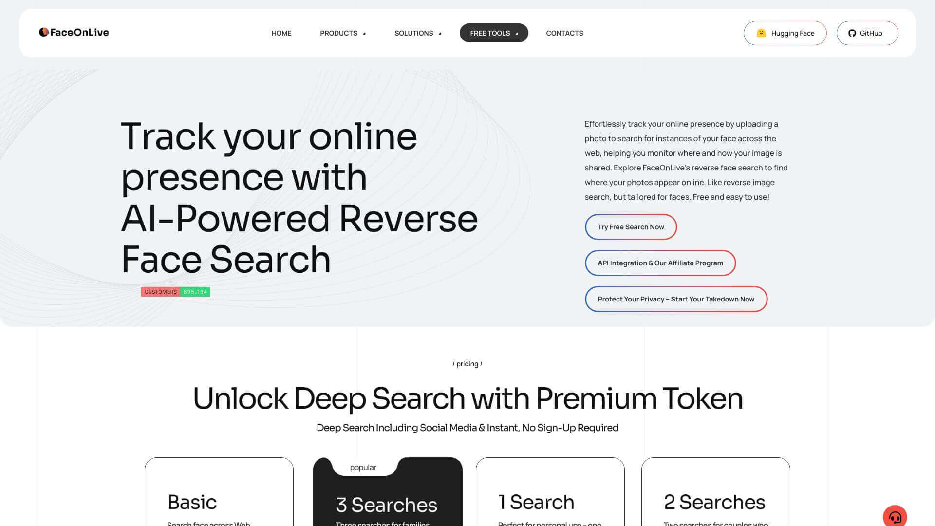 Free Face Search Online screenshot