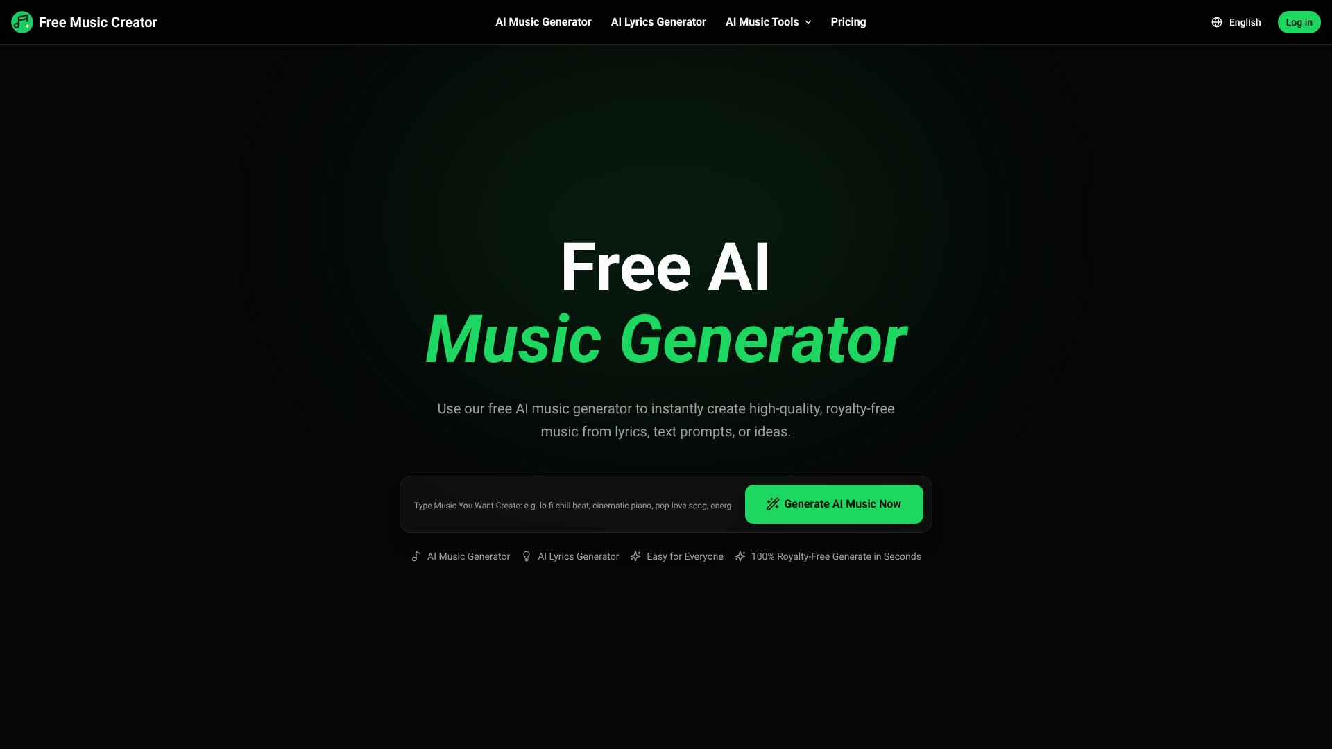 Free Music Creator AI screenshot