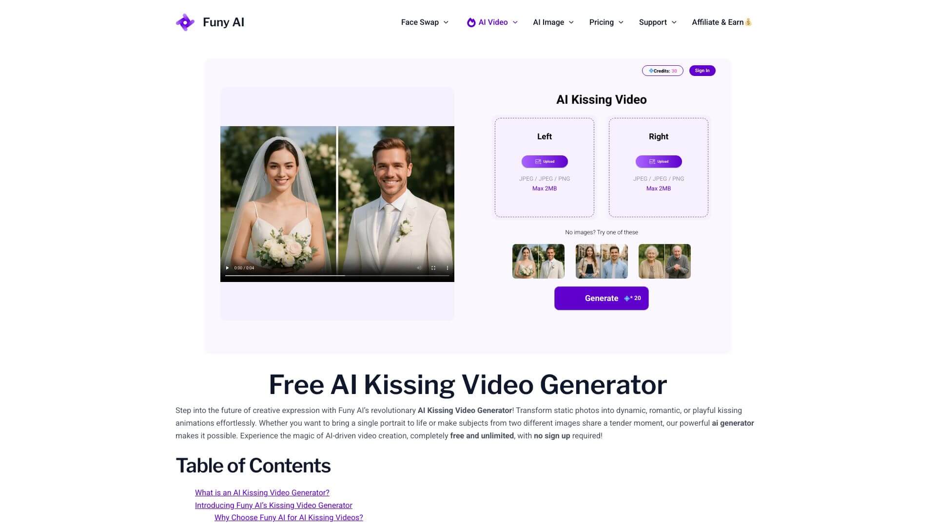 Funy AI: Video, Image screenshot