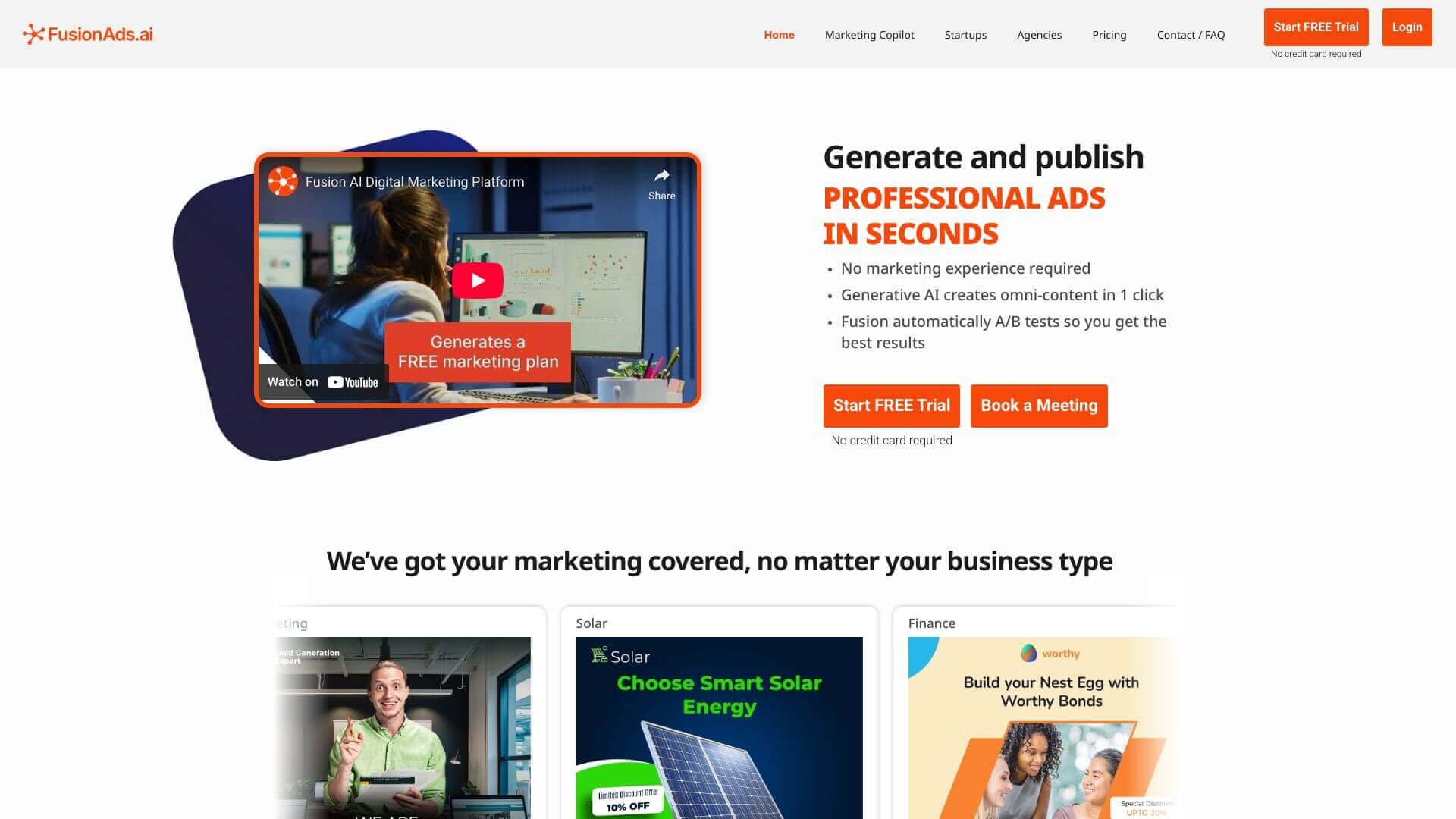 FusionAds ai screenshot