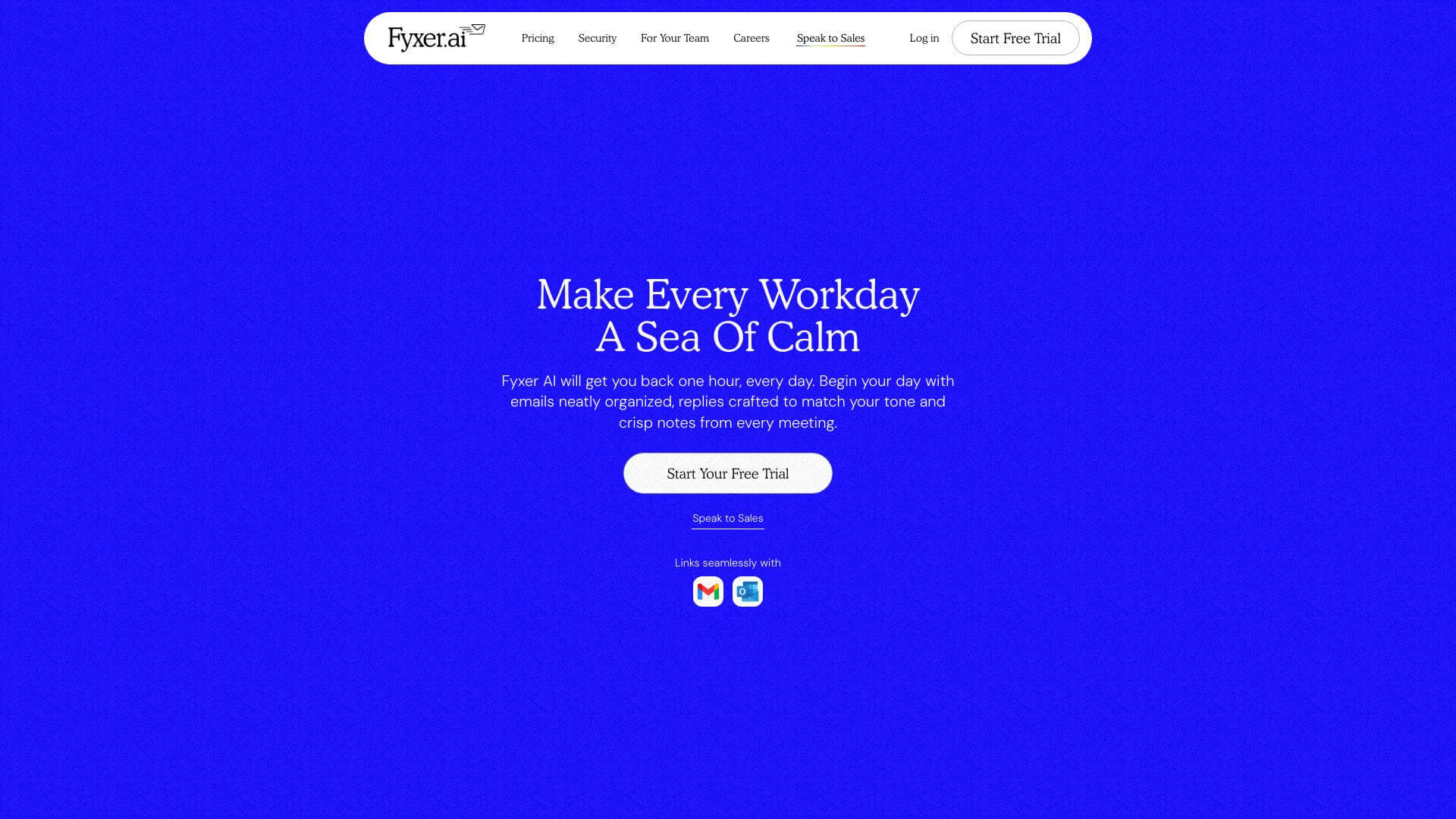 Fyxer ai screenshot