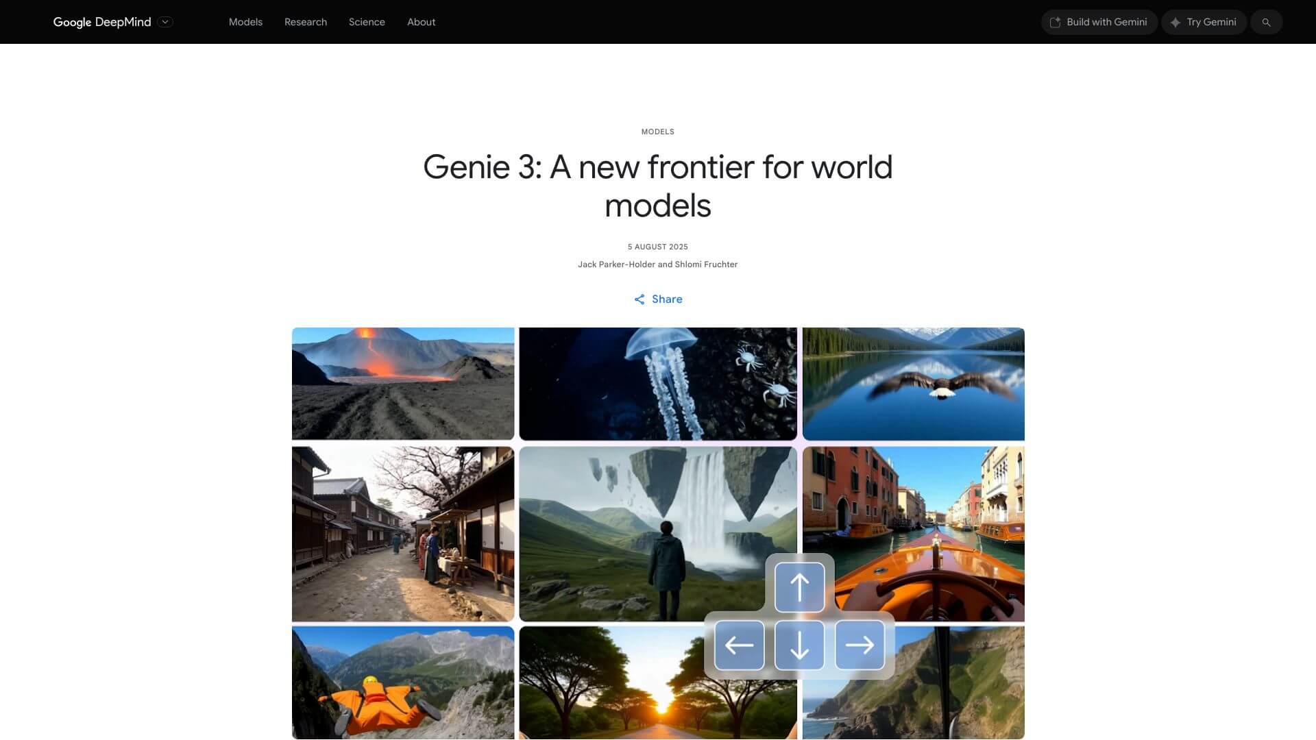 Genie 3 screenshot
