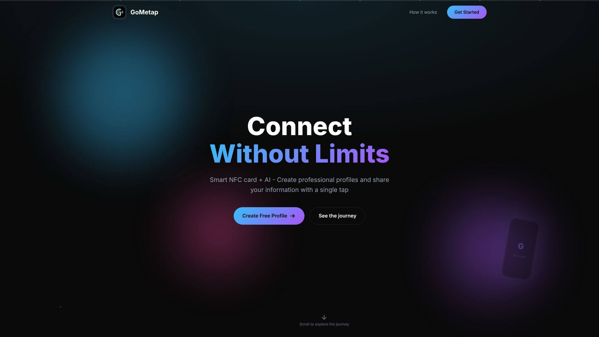Gometap screenshot