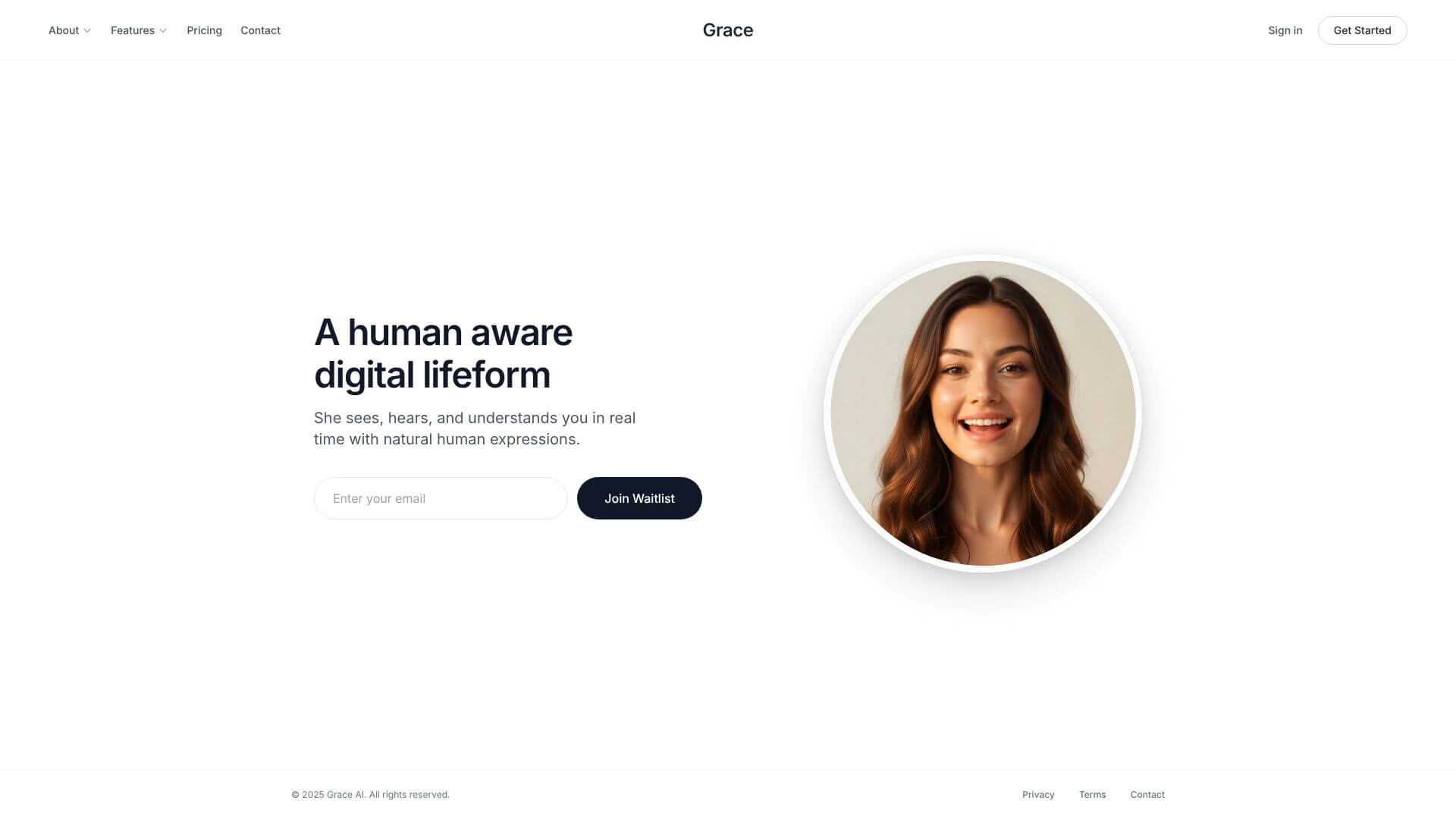 Grace AI screenshot