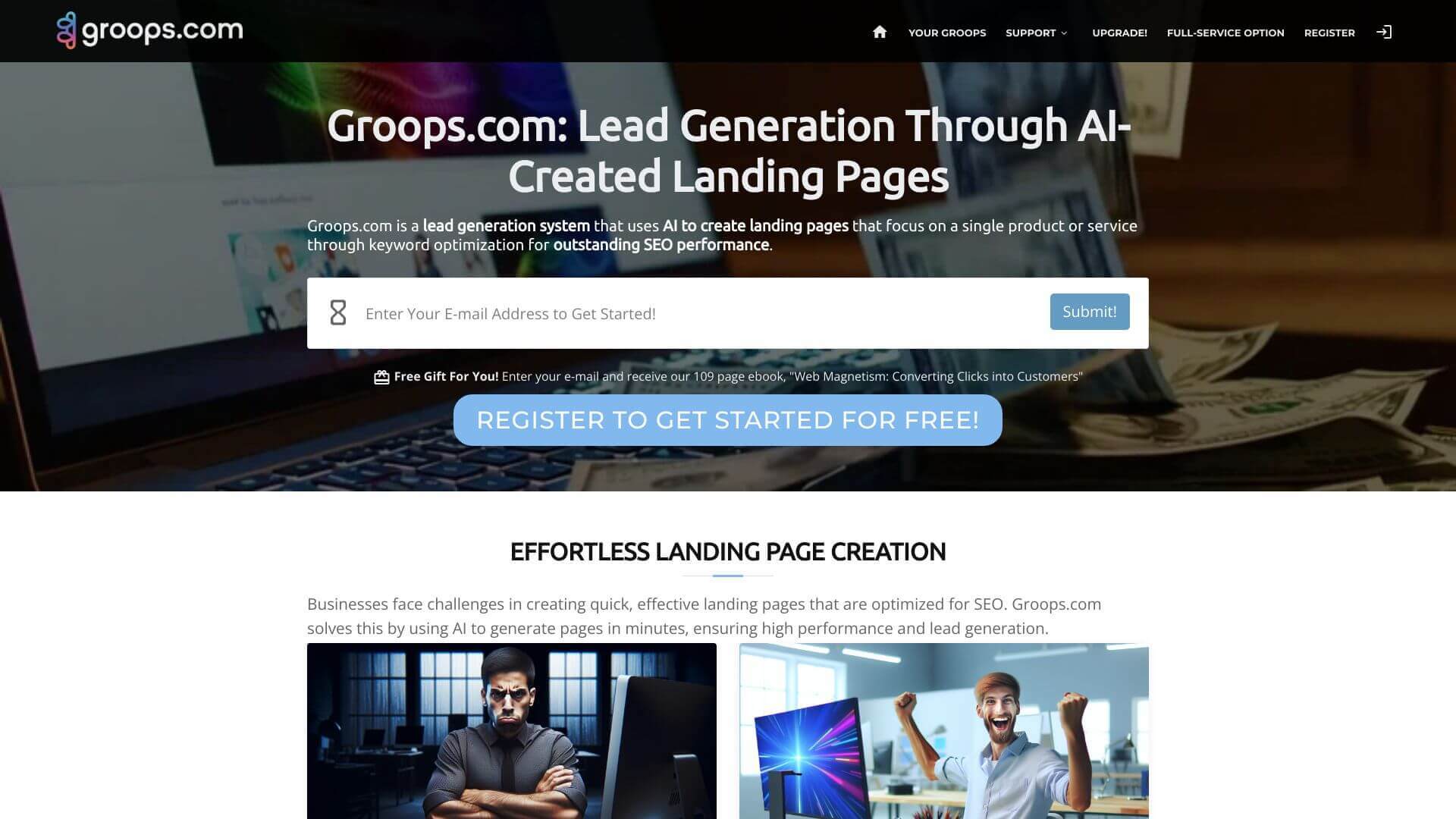 Groops screenshot