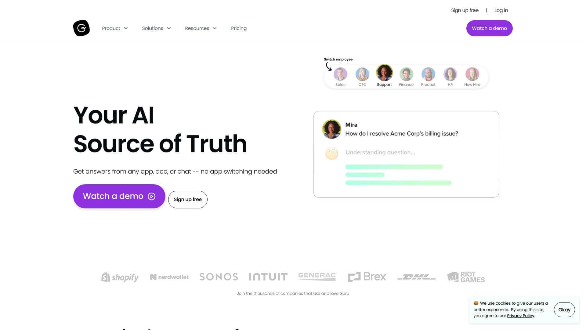 Guru screenshot