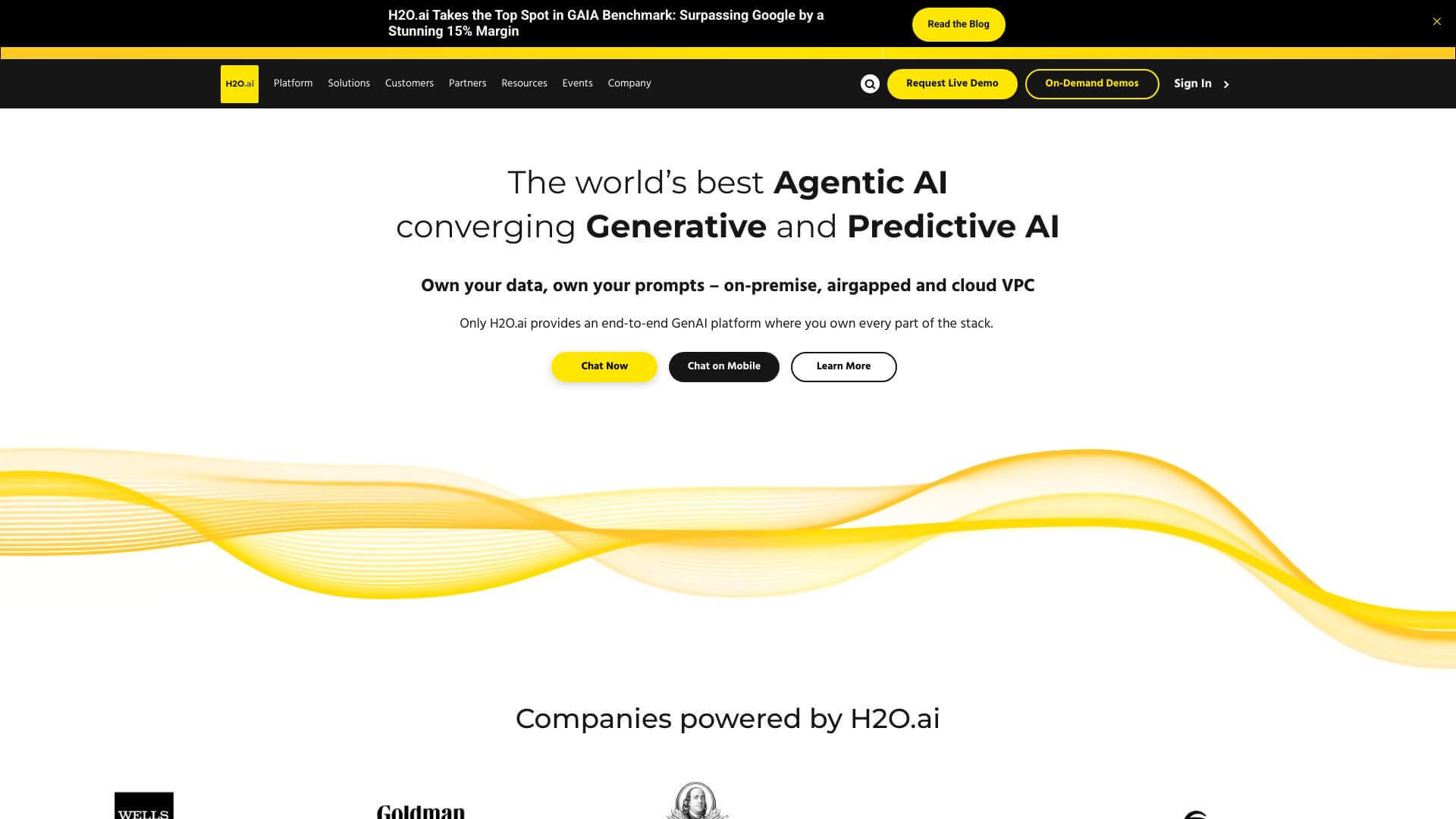 H2O ai screenshot