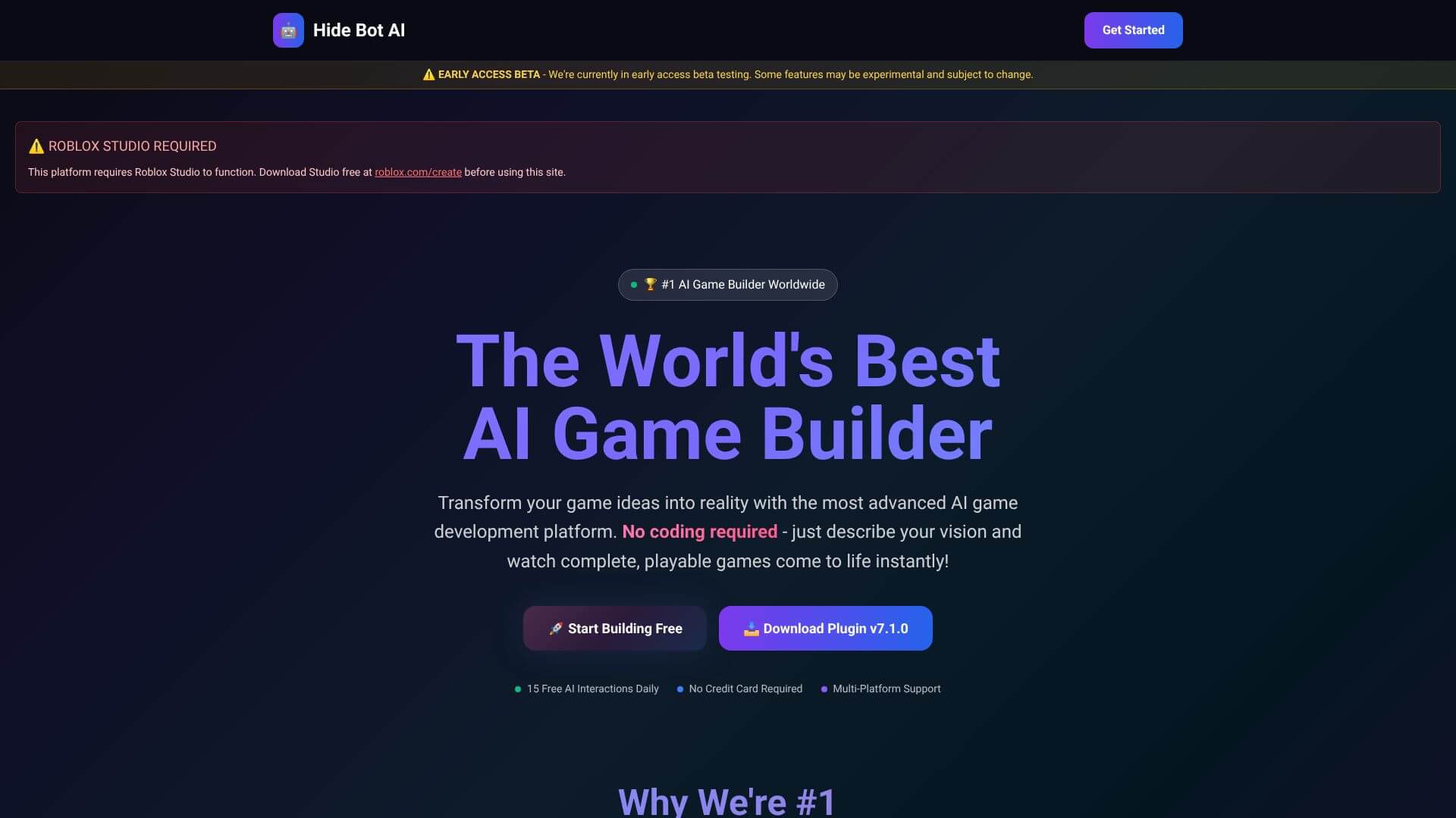 Hideout Bot screenshot