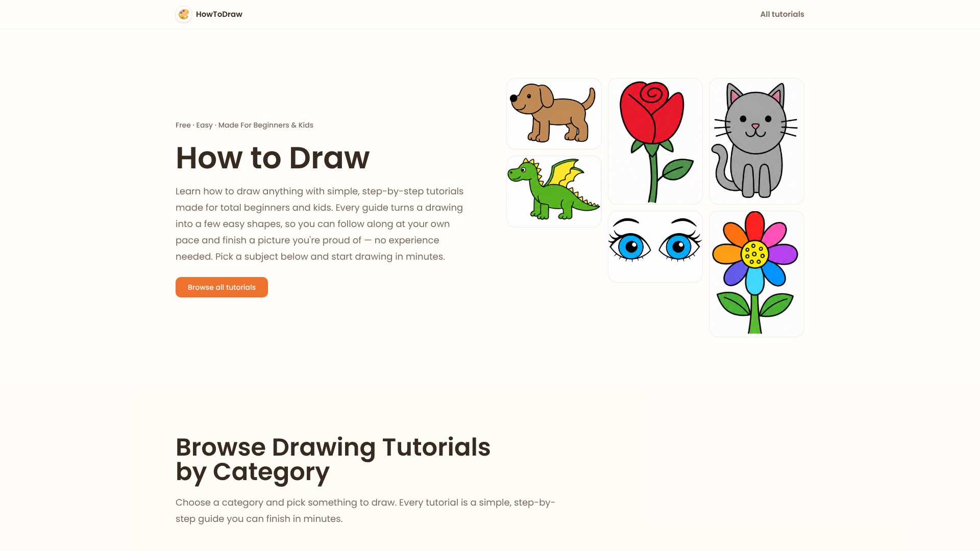 How To Draw screenshot
