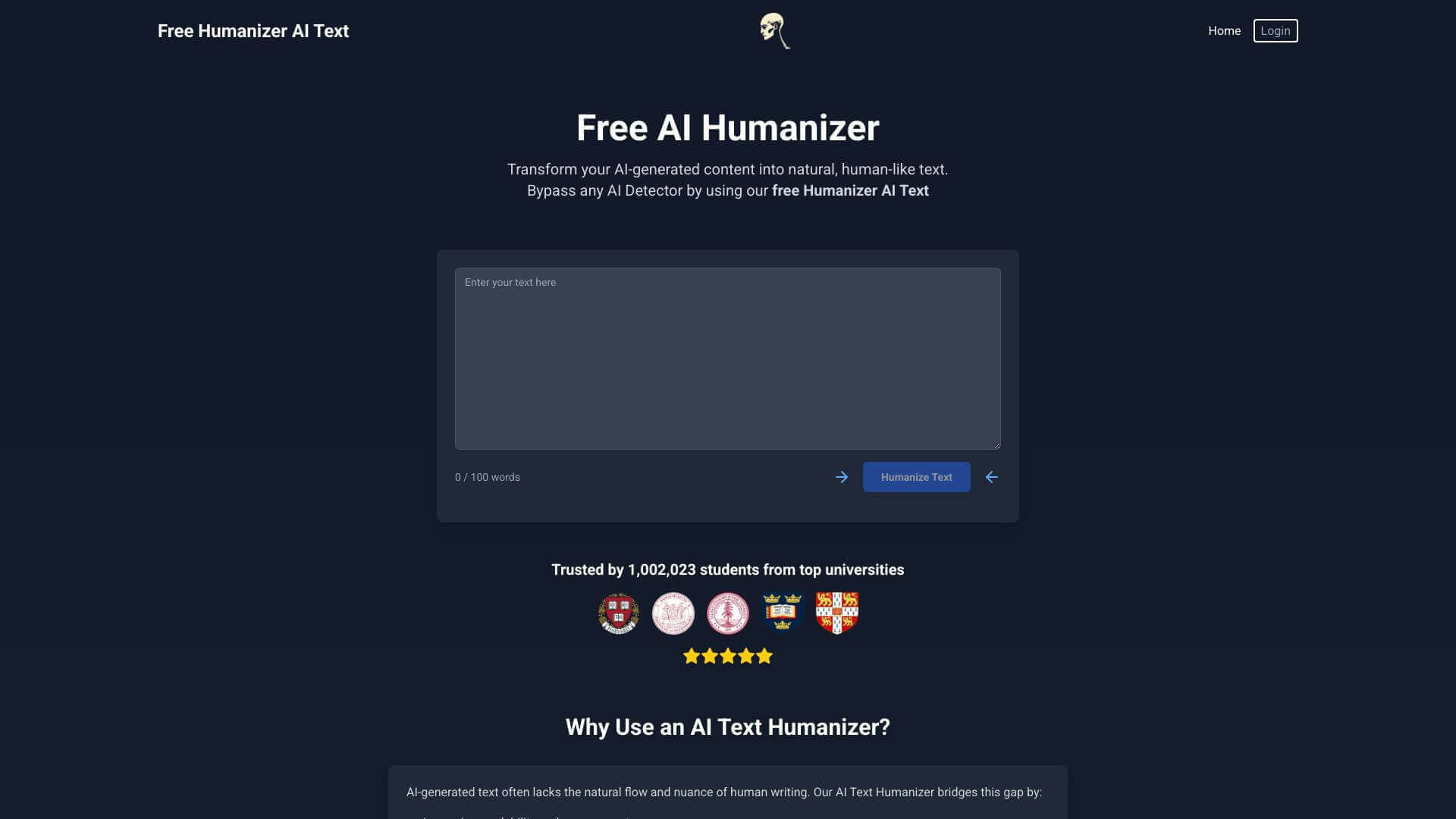Humanizer AI screenshot