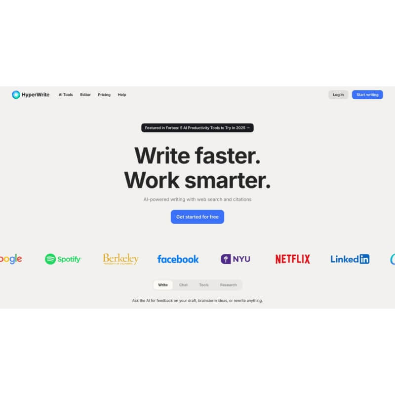 HyperWrite screenshot