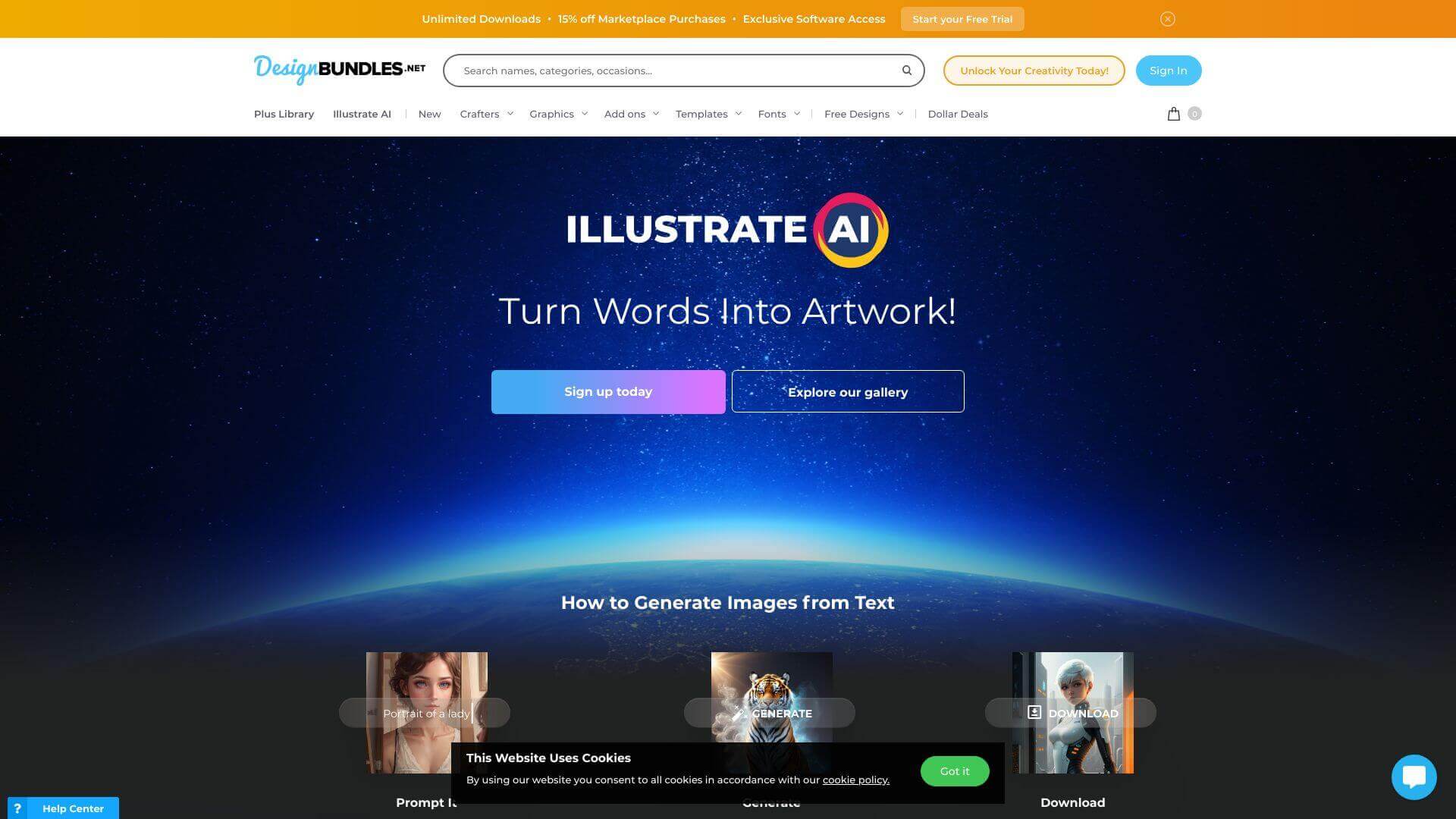 IllustrateAI screenshot