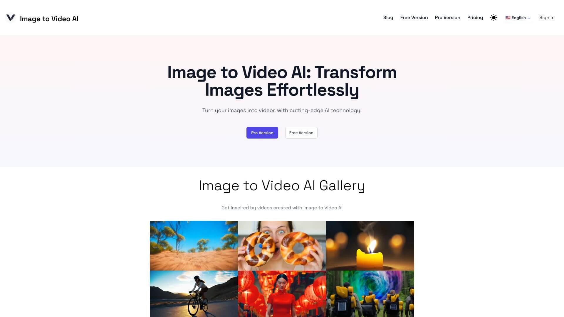 Image to Video AI screenshot