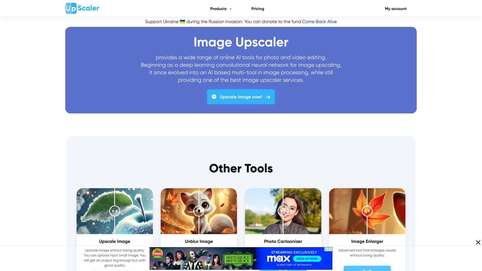 Image Upscaler screenshot