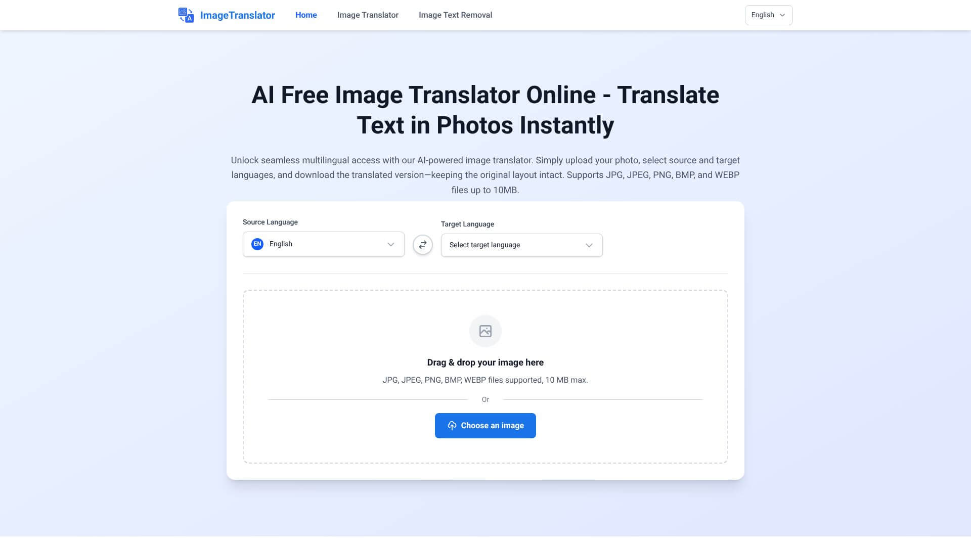 ImageTranslator screenshot