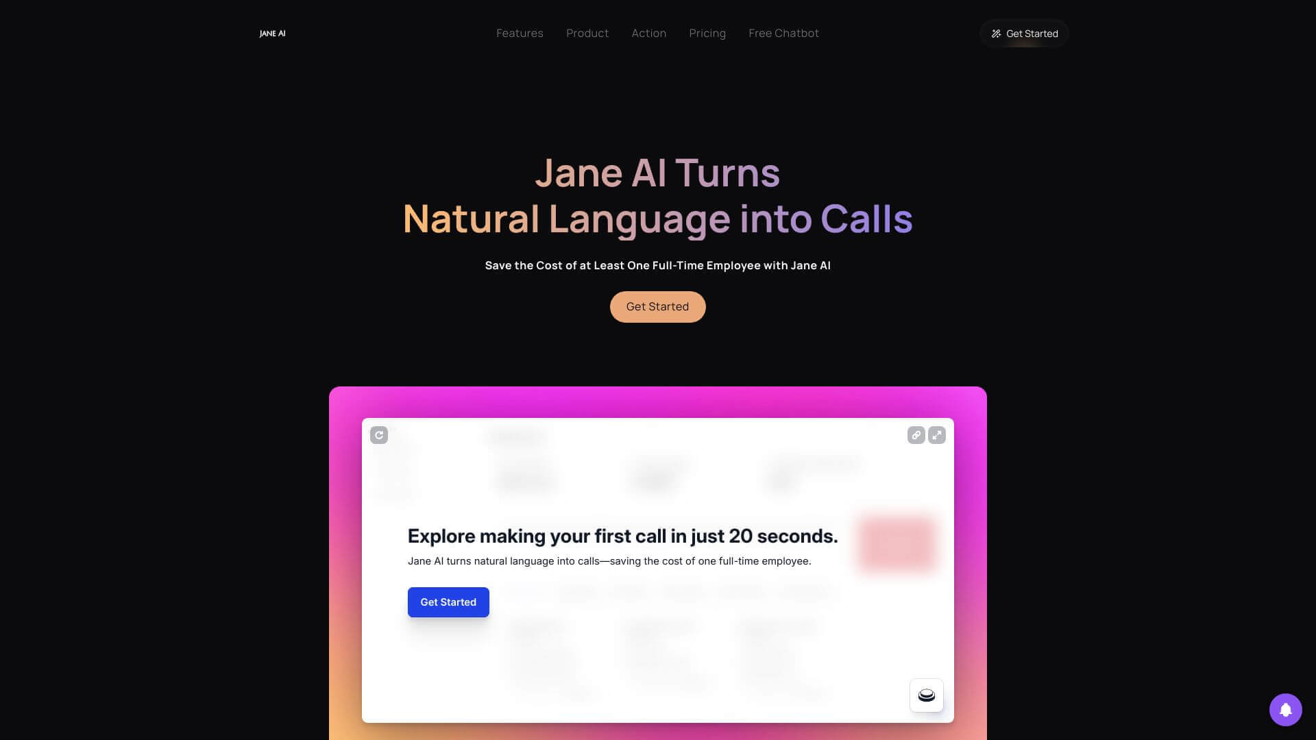 Jane AI screenshot