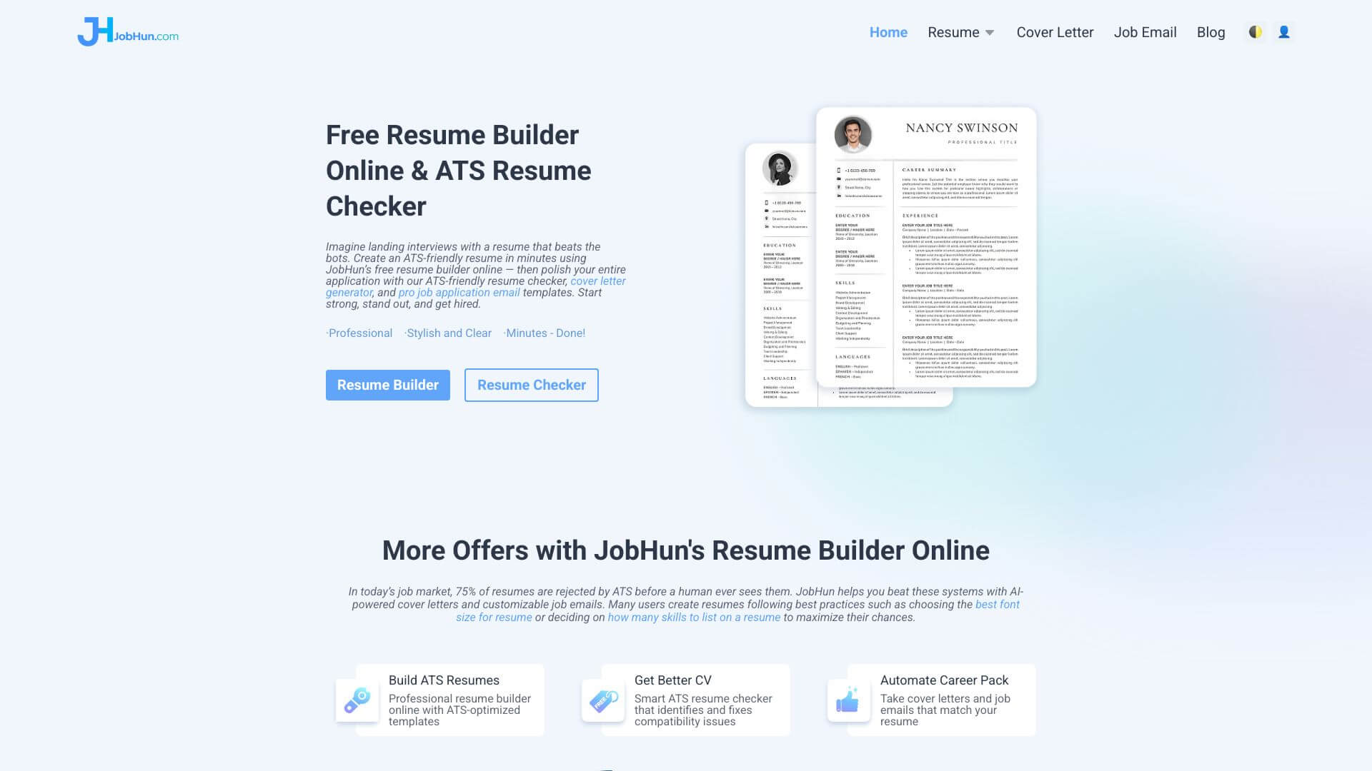 Jobhun screenshot