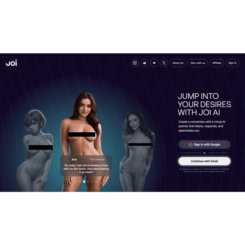 JOI AI screenshot