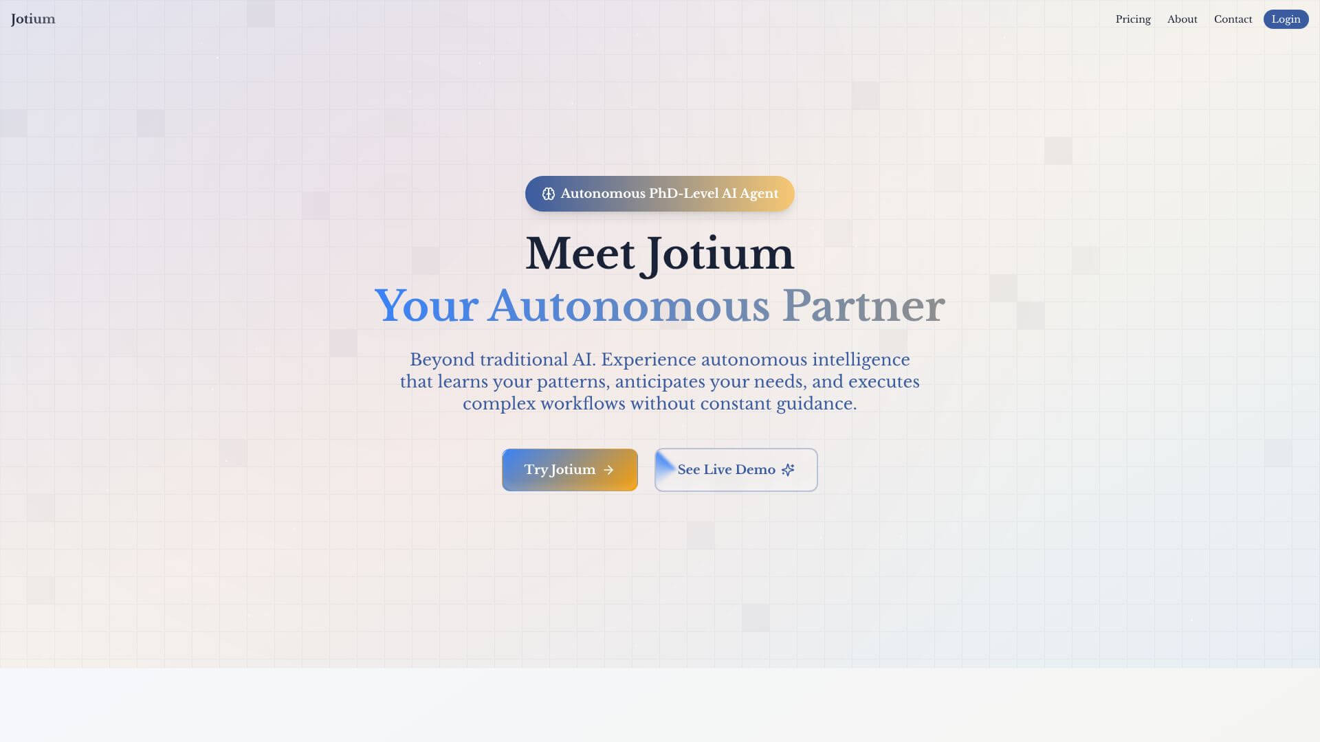 Jotium screenshot