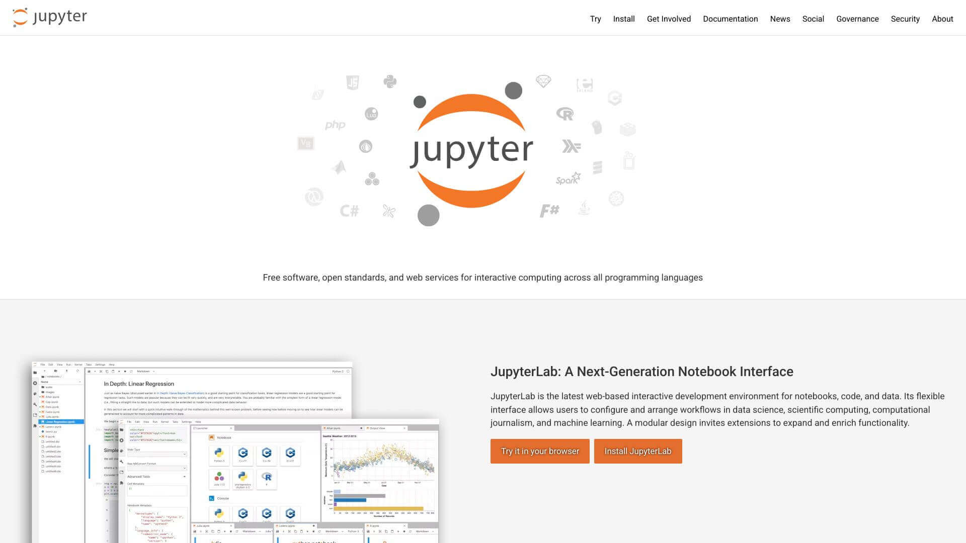 Jupyter Notebook screenshot