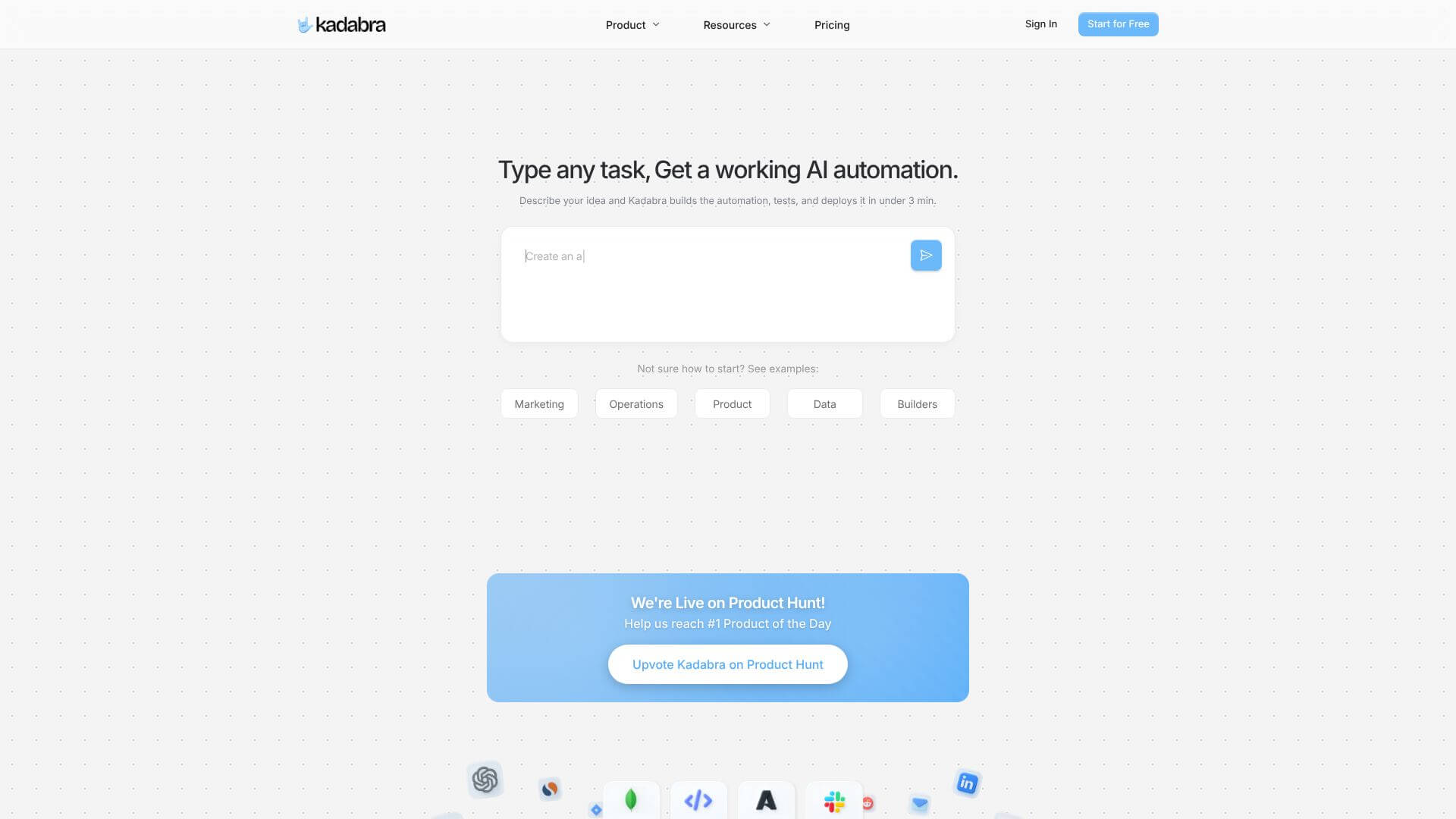 Kadabra screenshot