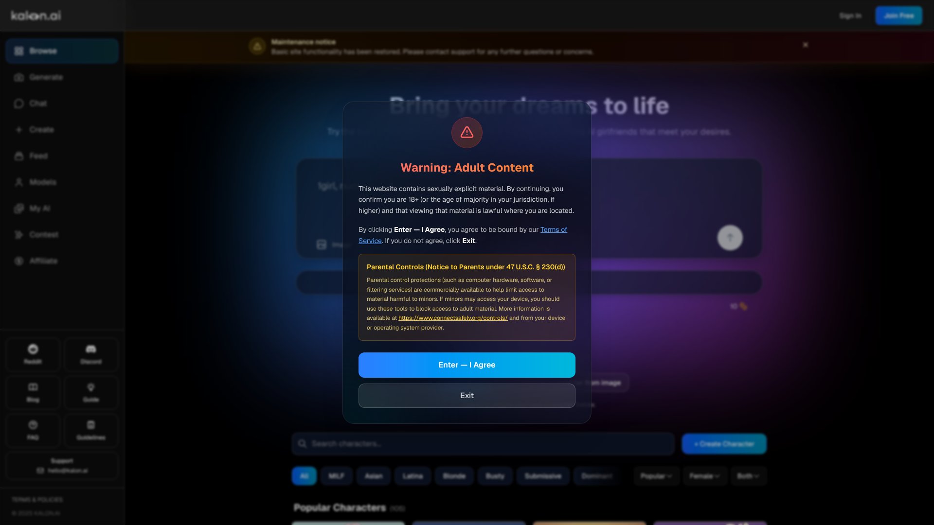KalonAI screenshot