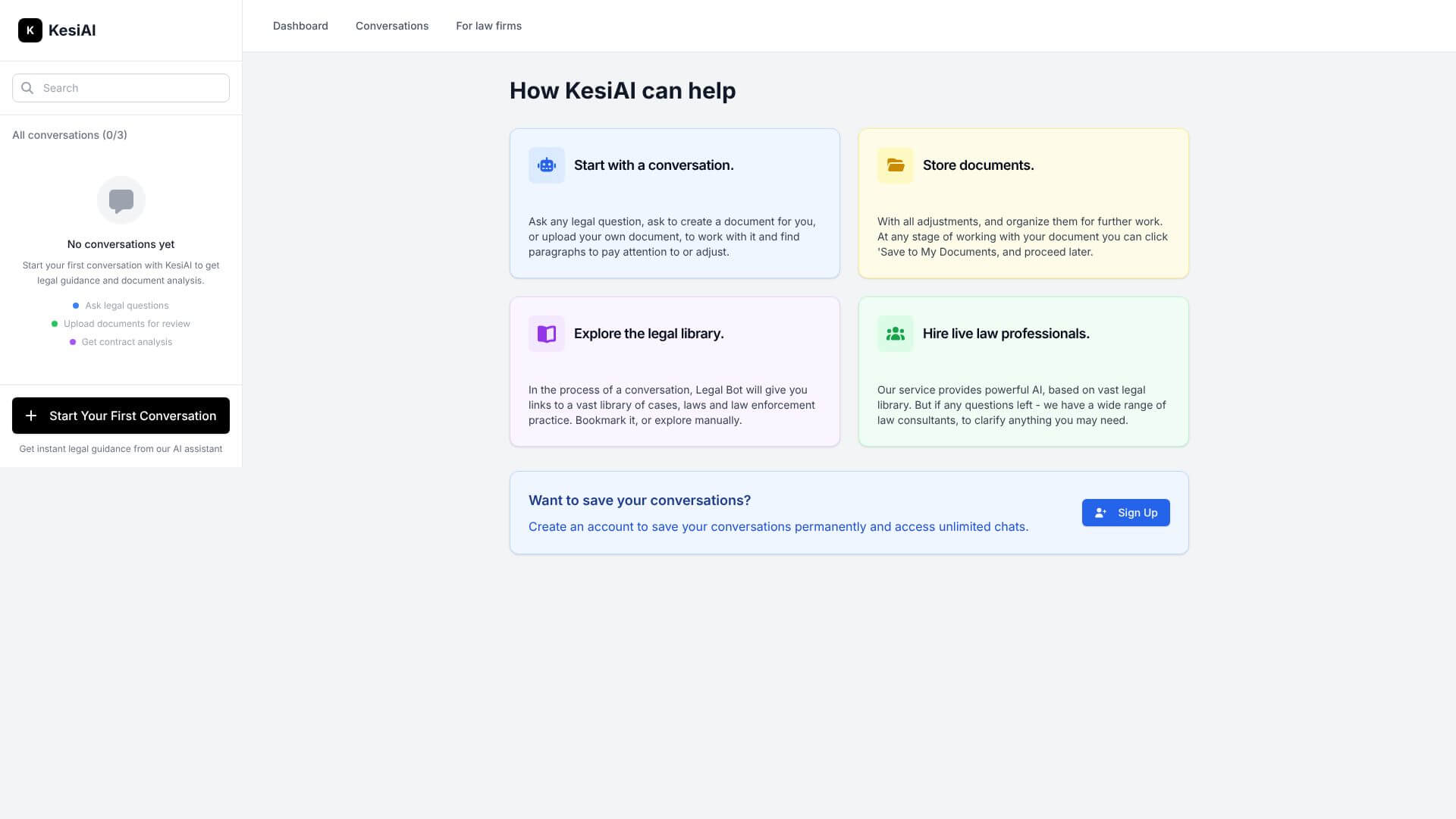 Kesi AI screenshot