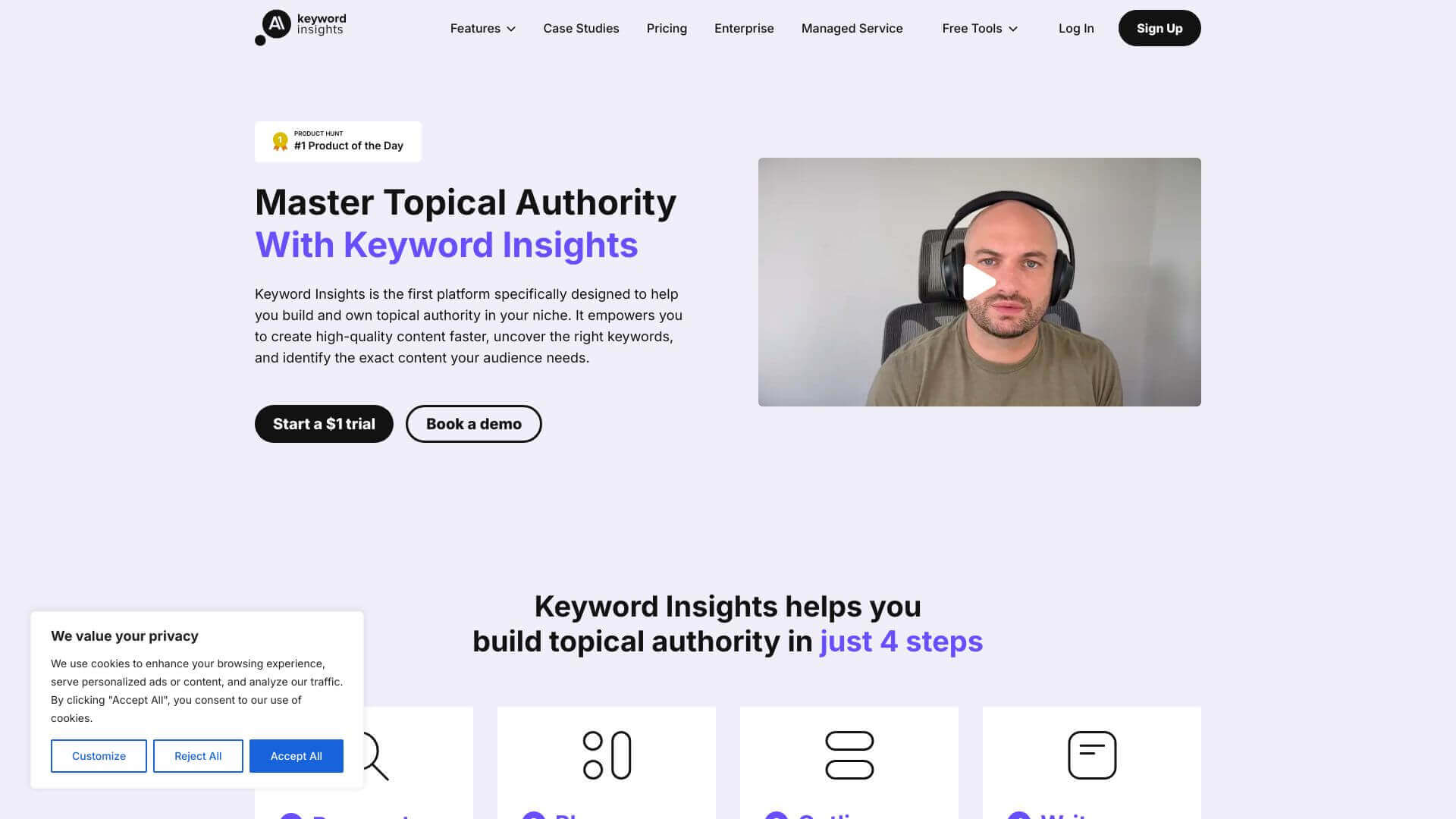 Keyword Insights screenshot