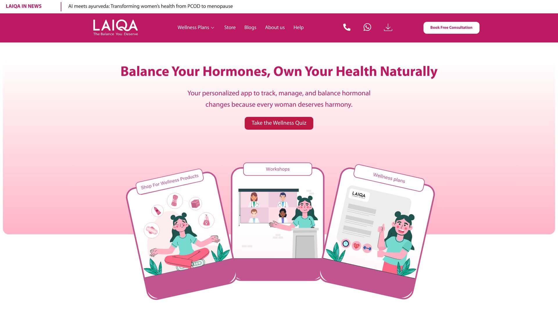 Laiqa screenshot