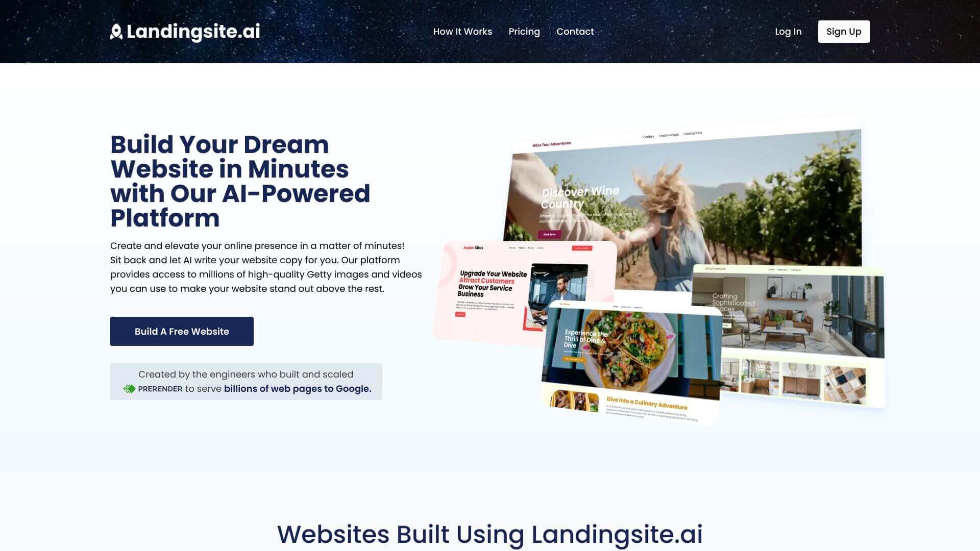 Landingsite screenshot