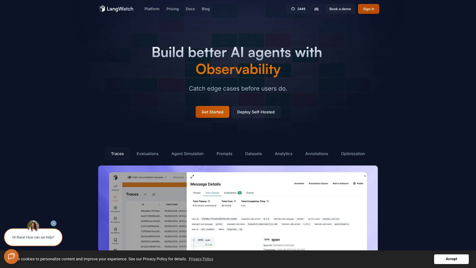 LangWatch screenshot