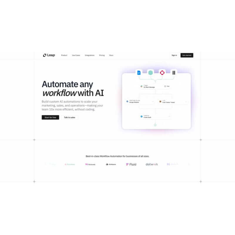 Leap screenshot