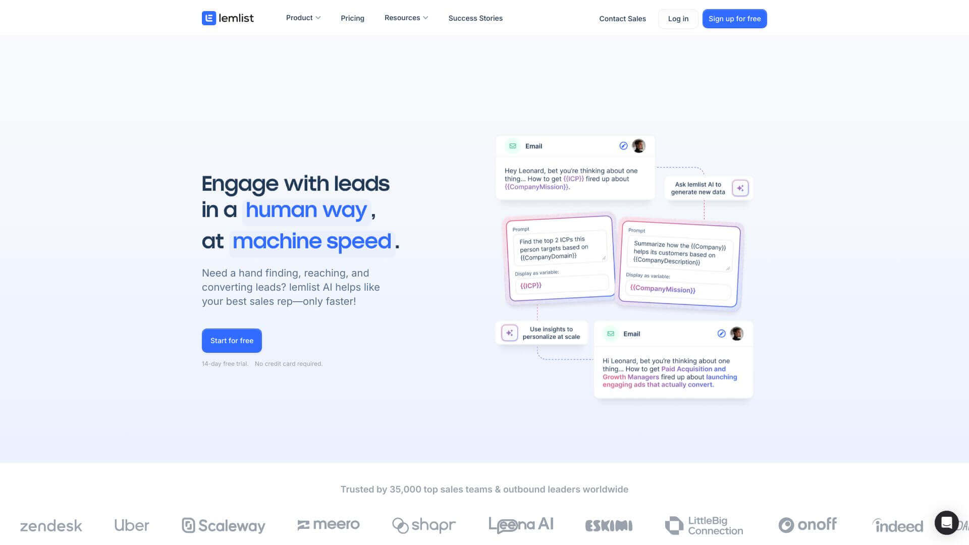 Lemlist screenshot