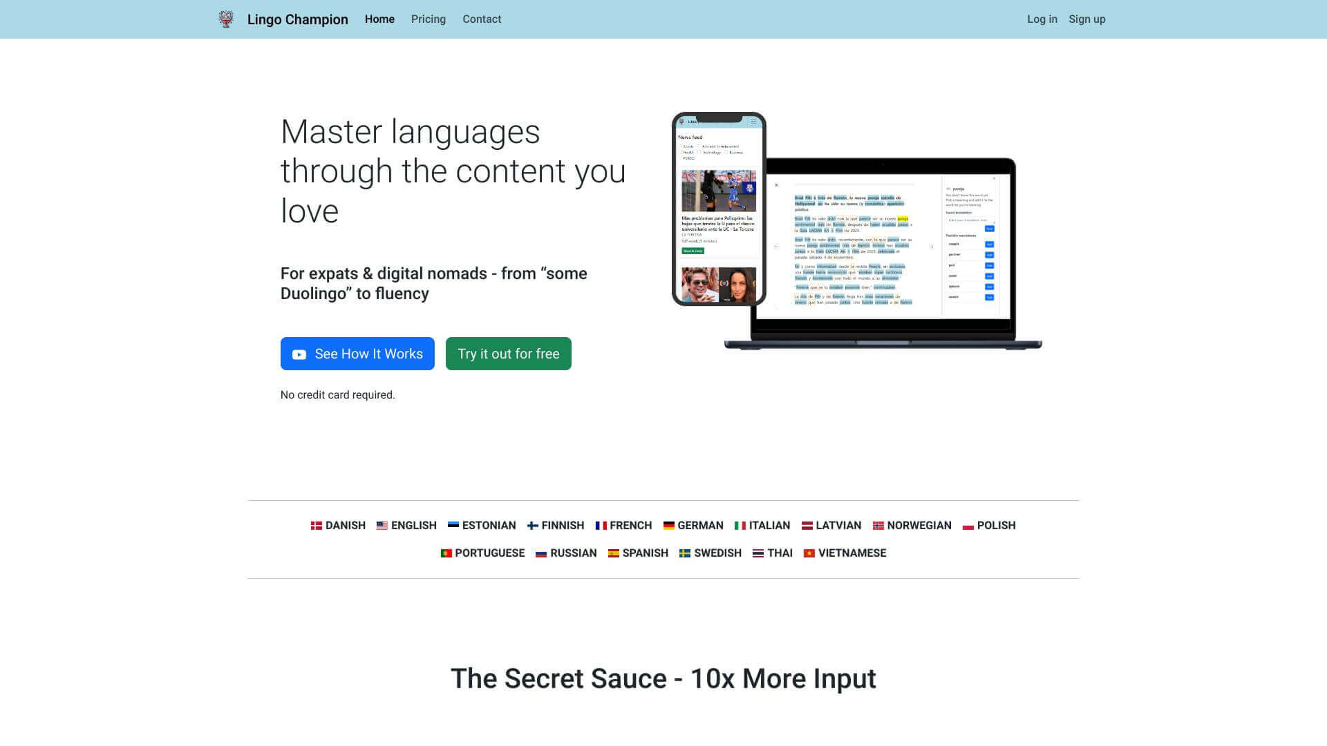 Lingo Champion screenshot