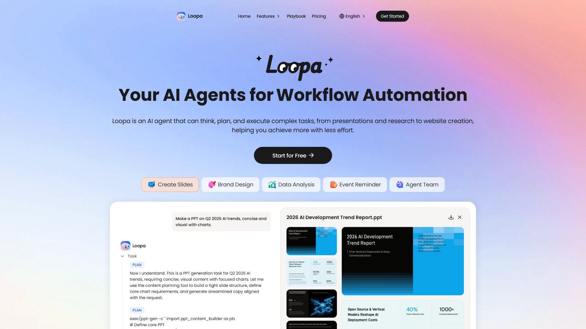 Loopa screenshot