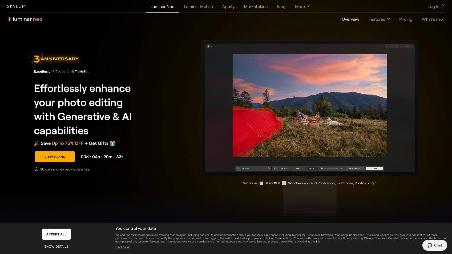 Luminar Neo screenshot