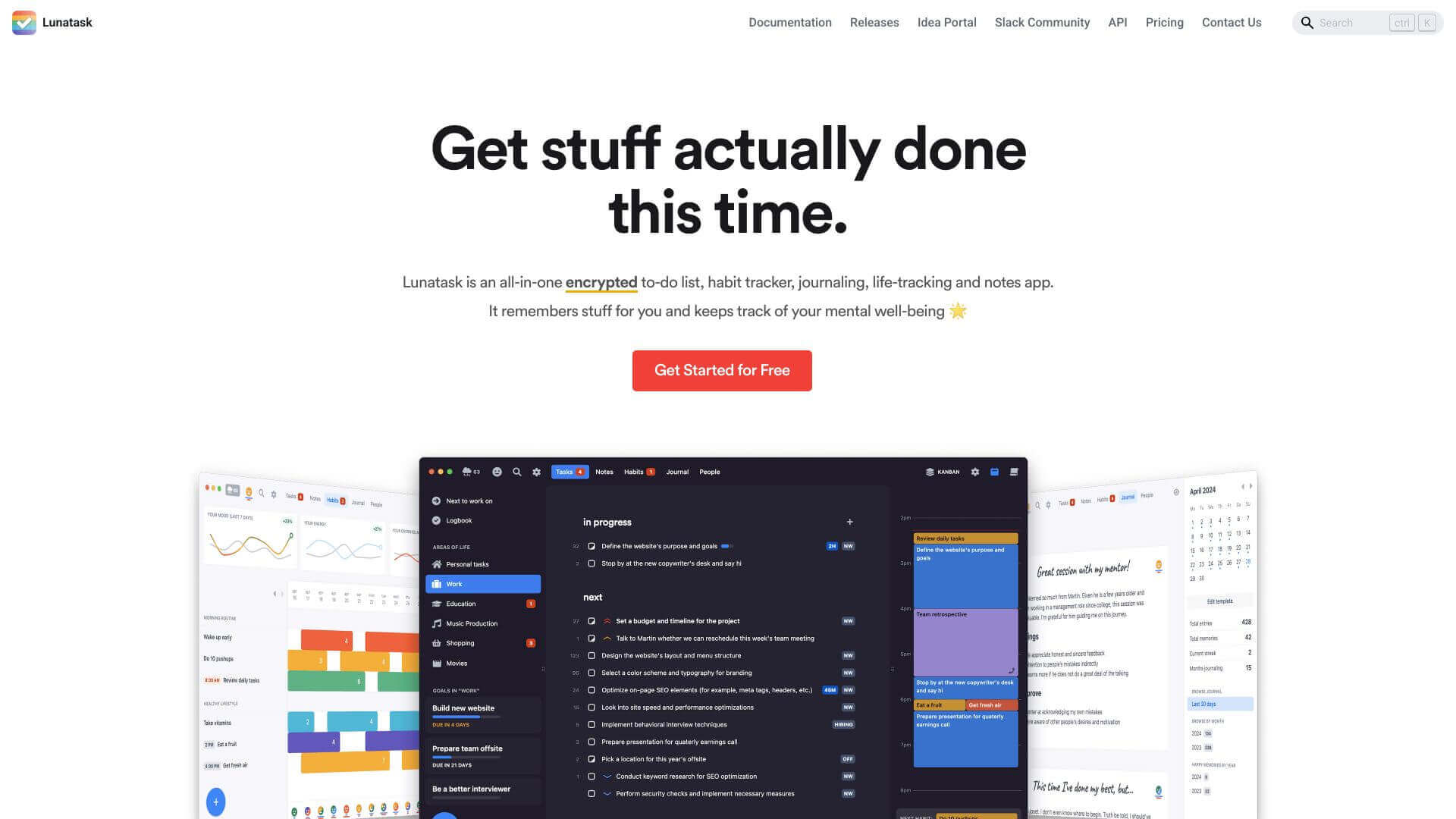 Lunatask screenshot