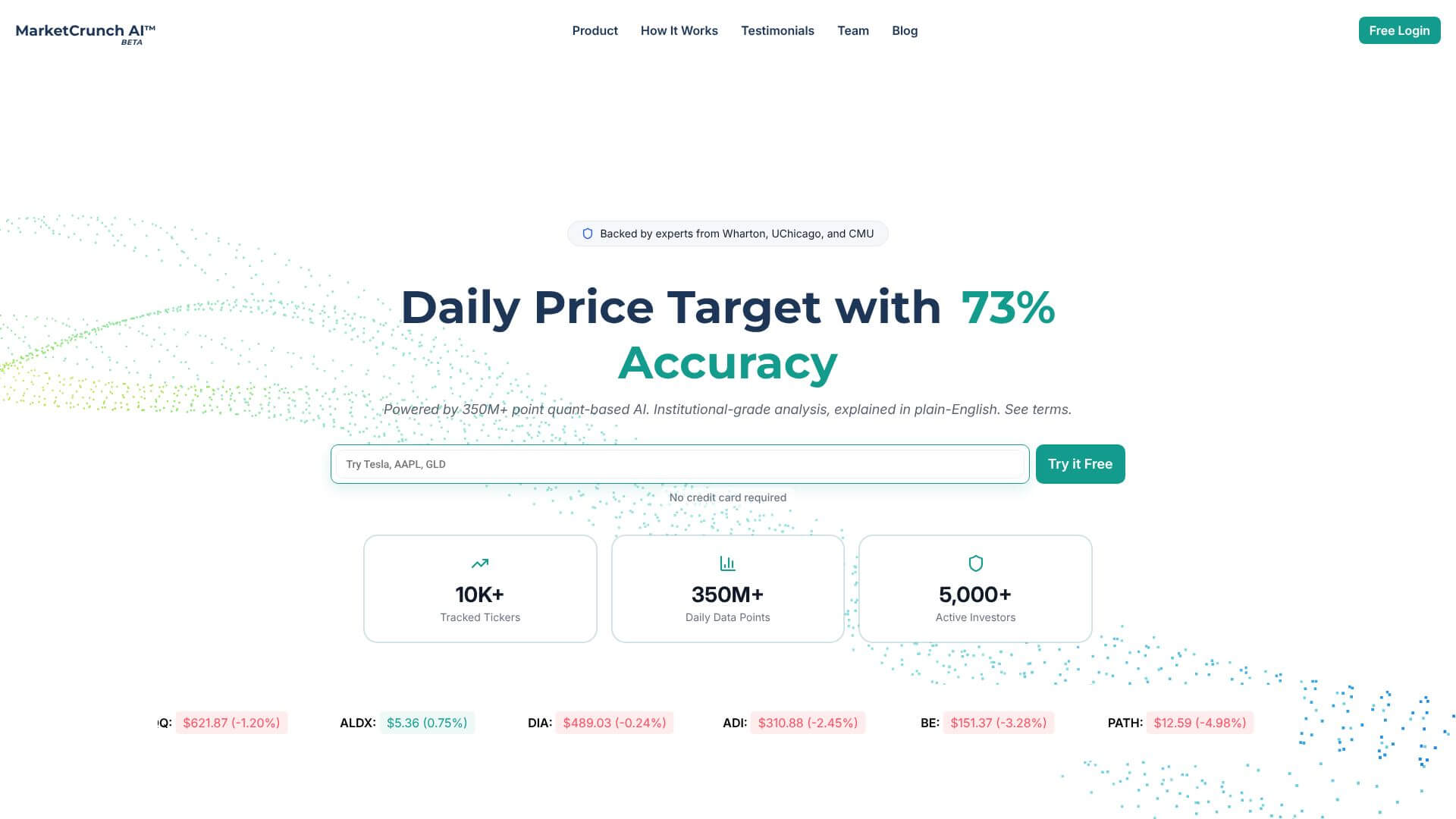 MarketCrunch AI screenshot