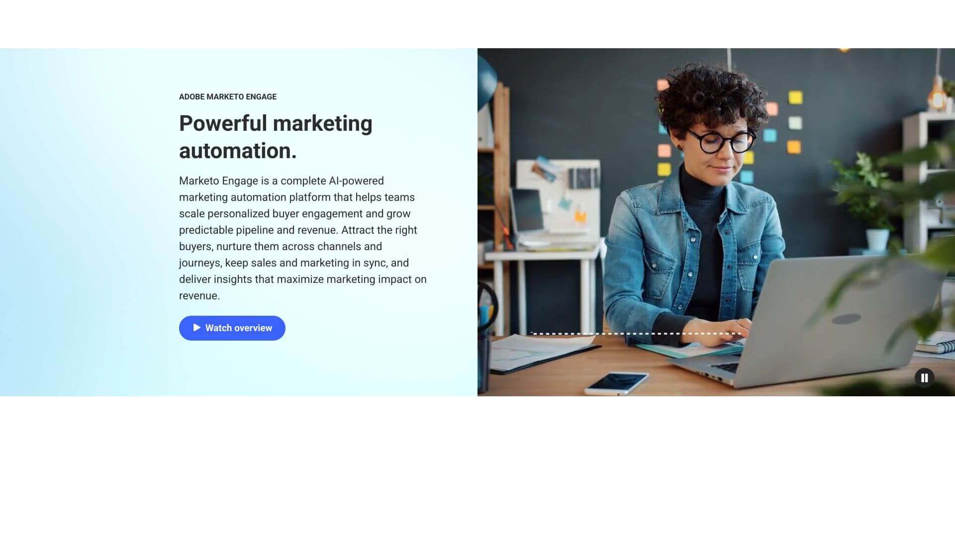 Marketo screenshot