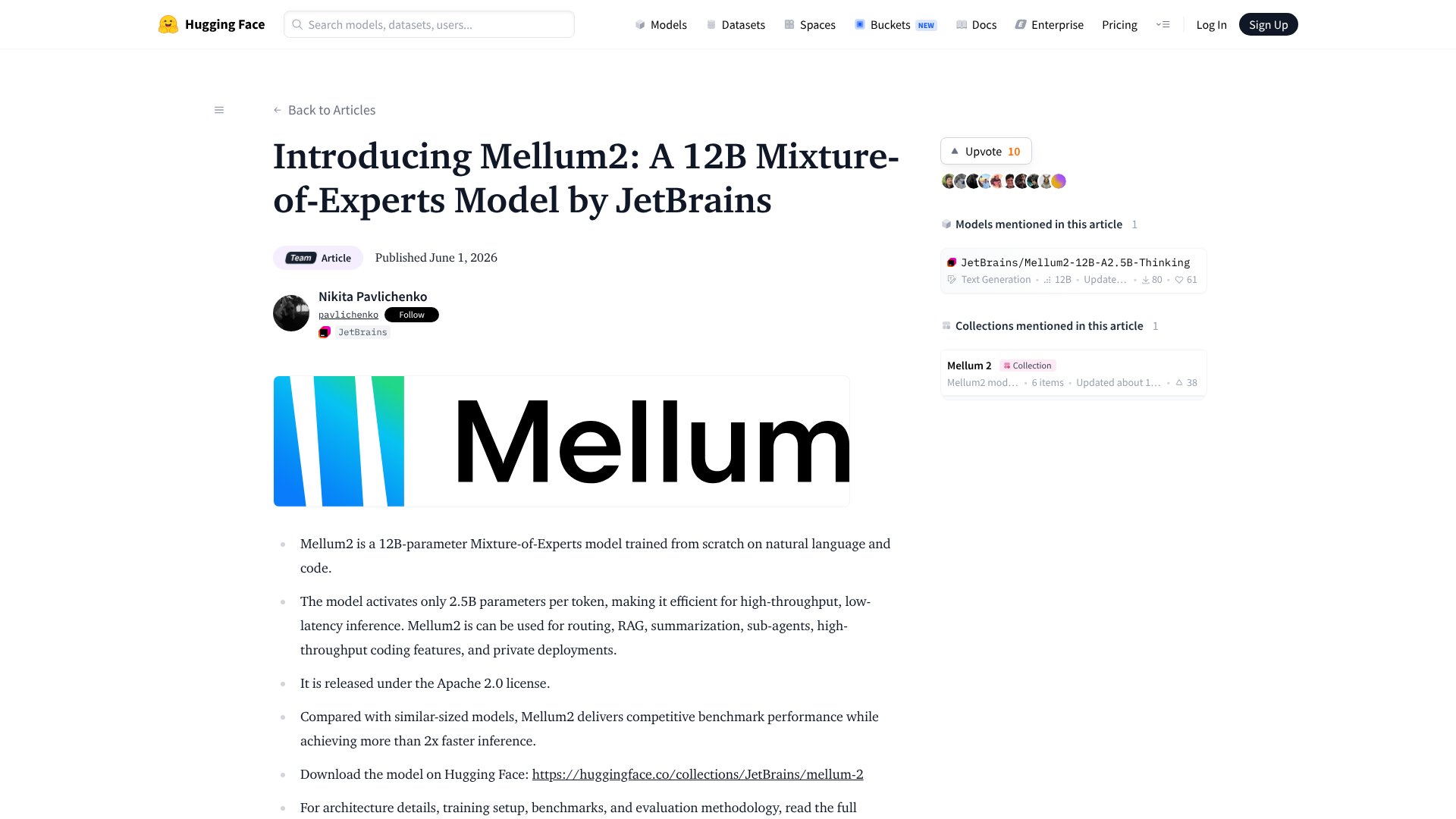 Mellum2 screenshot
