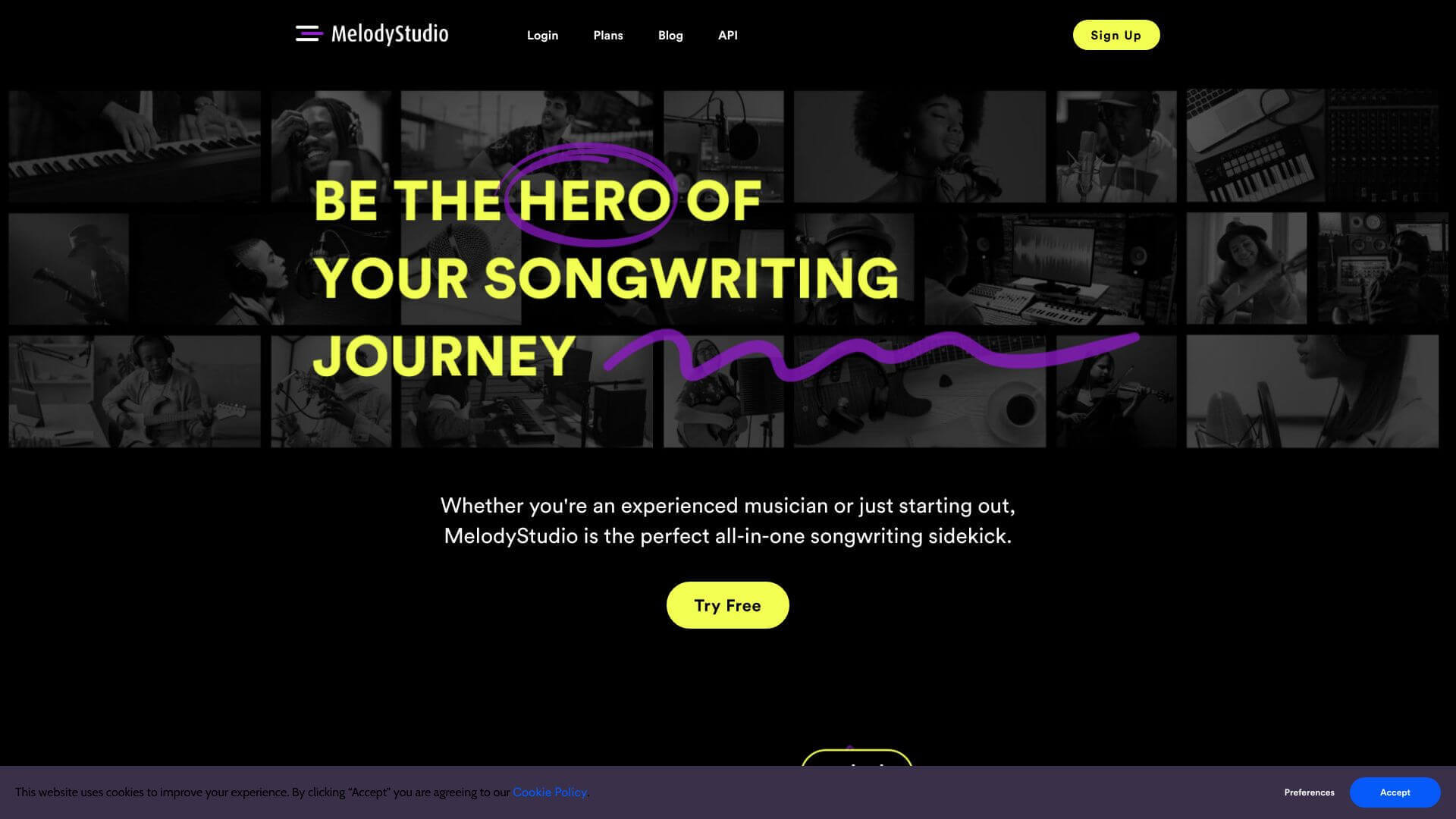 Melody Studio screenshot