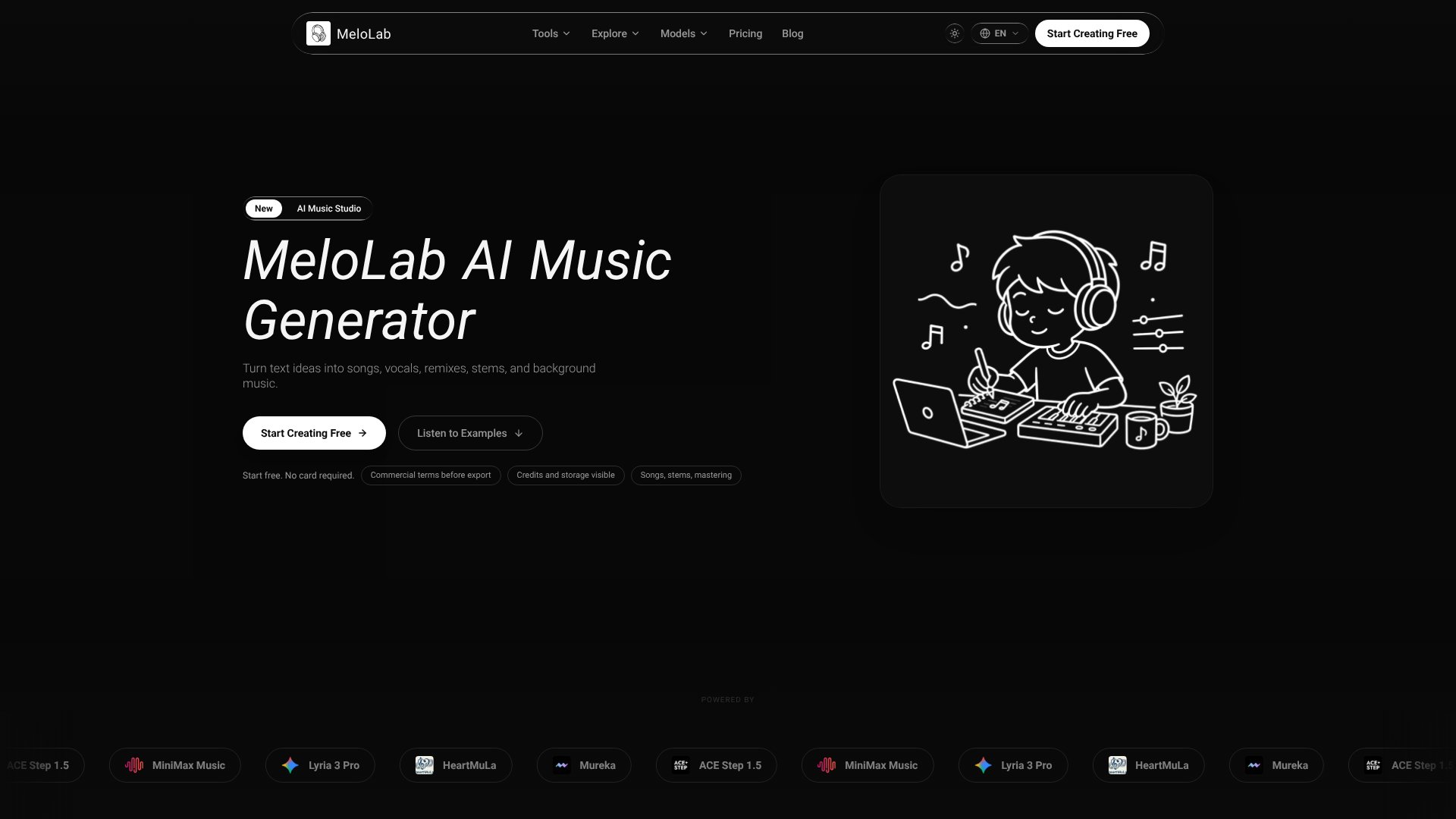 Melolab screenshot