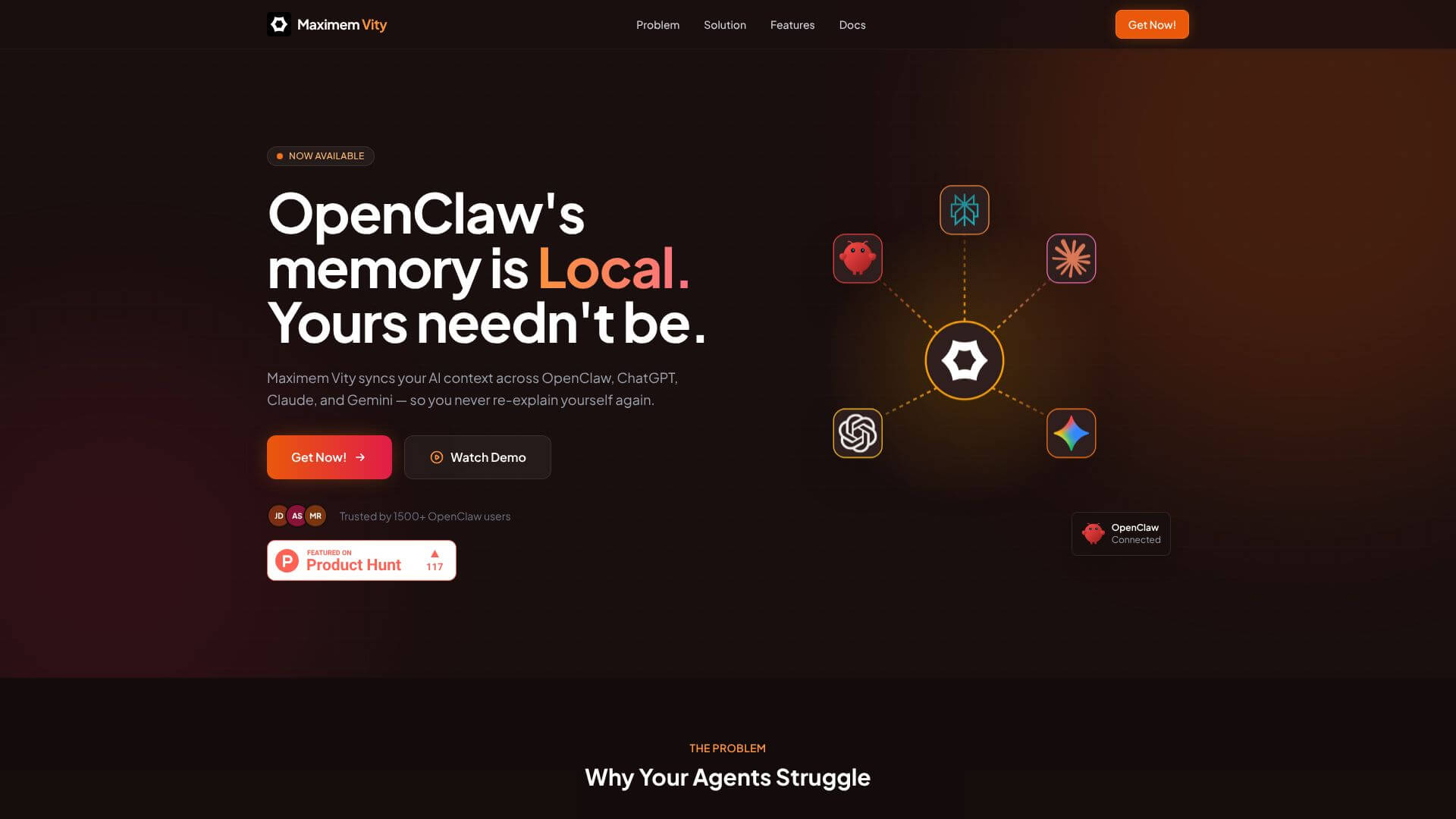 MemoryPlugin for OpenClaw screenshot